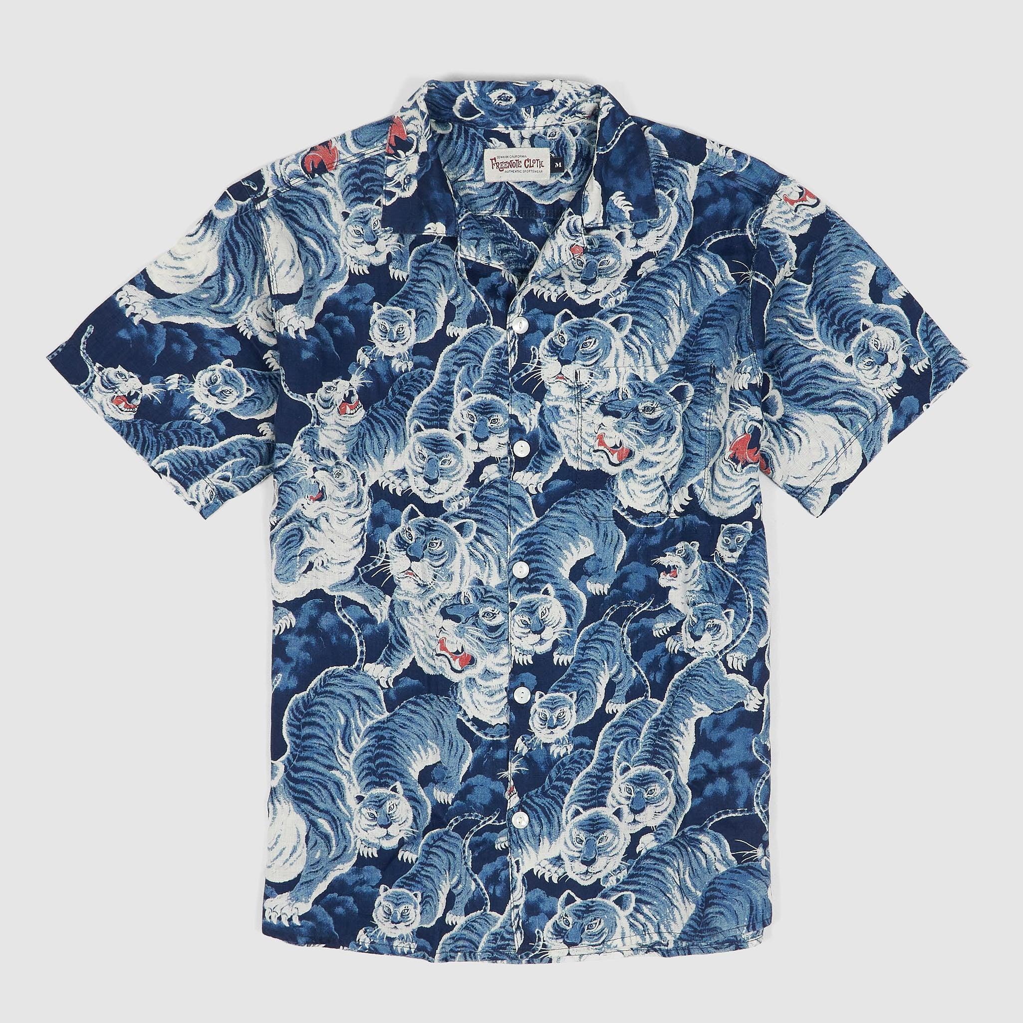 Ice Tiger Hawain Shirt