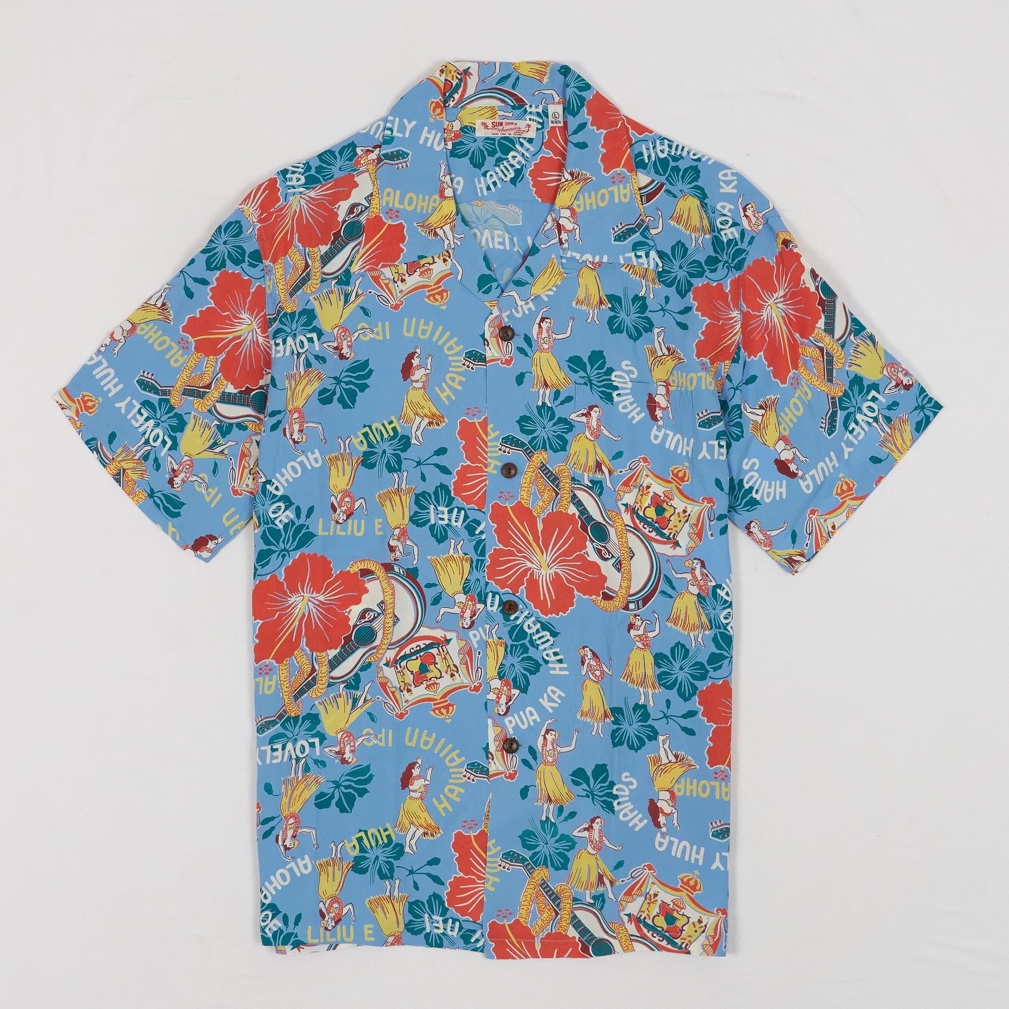 Lovely Hula Girl Hawaiian Shirt