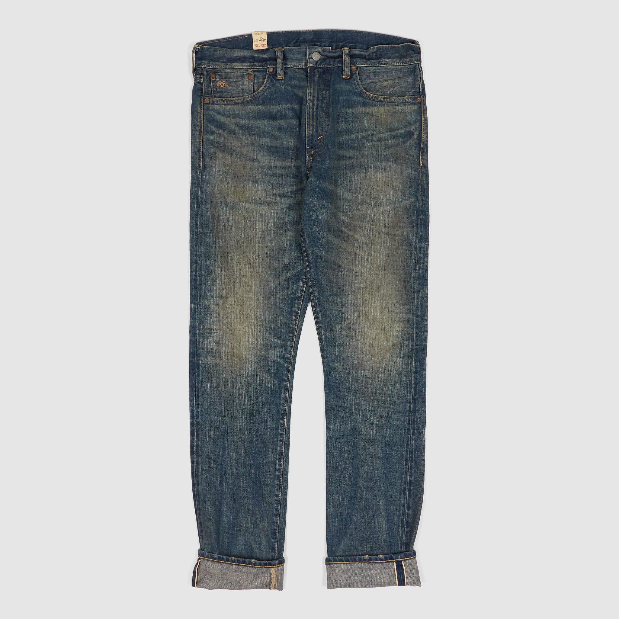 High Slim Full Length Yosemite Stone Wash East West Jeans