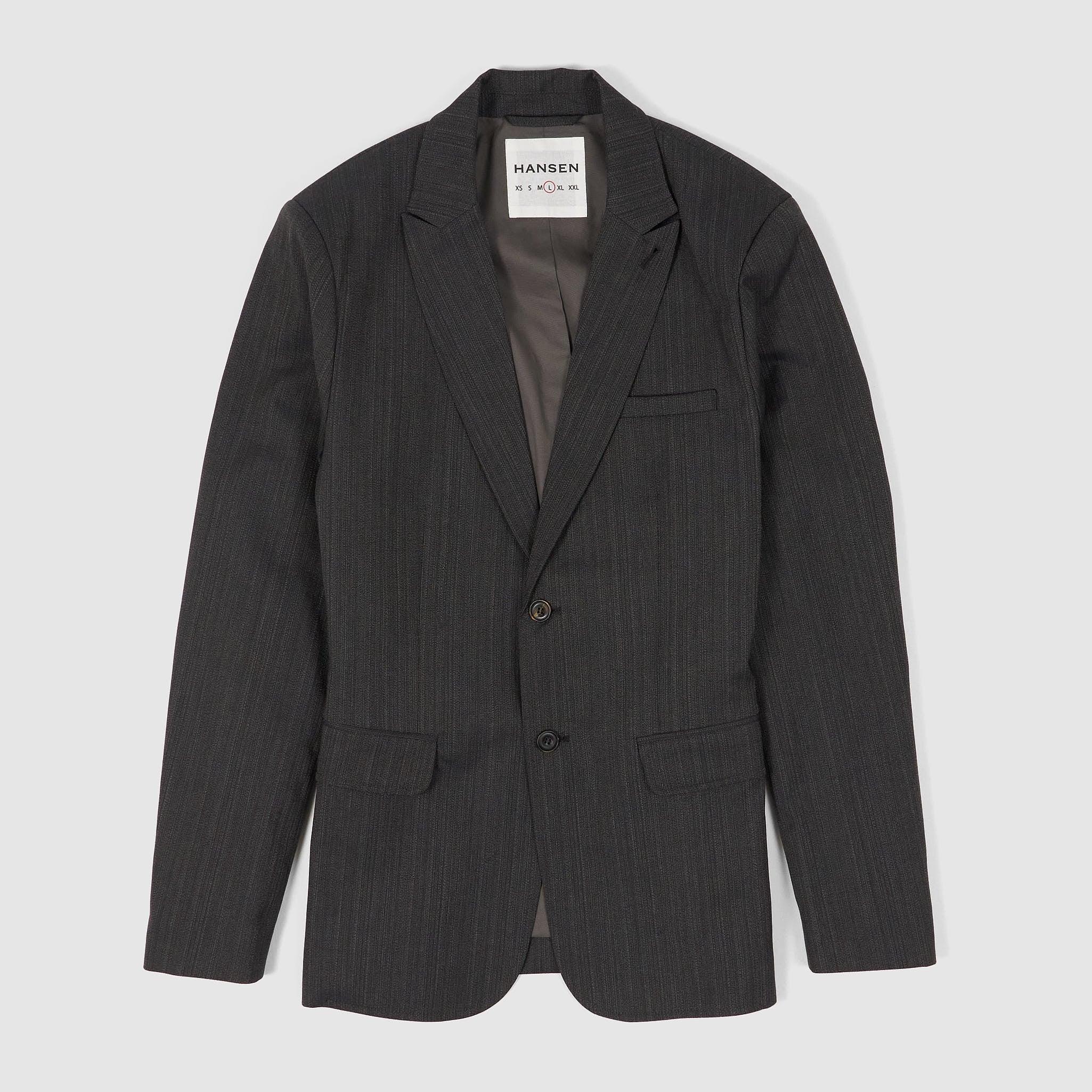 Two Button Vintage Inspired Cotton Blazer