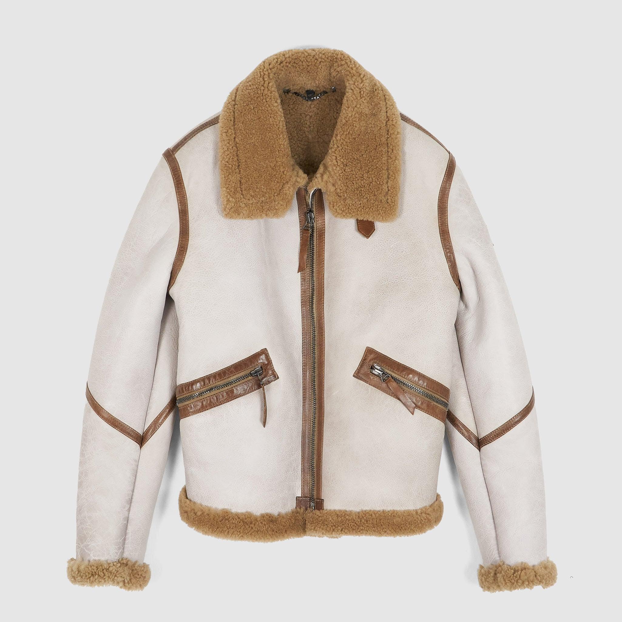 Aviator Centenary Shearling Bomber Jacket