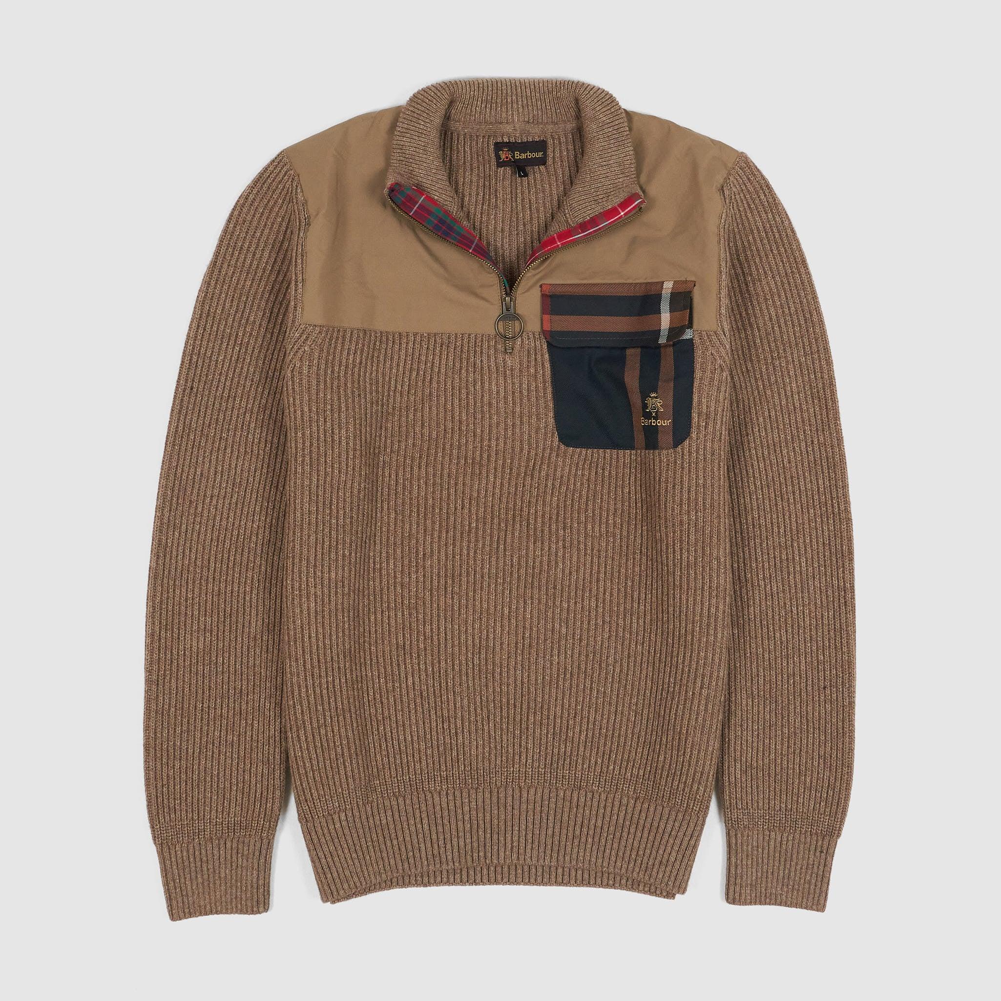 x Barbour Miller Knit Half -Zip Jumper