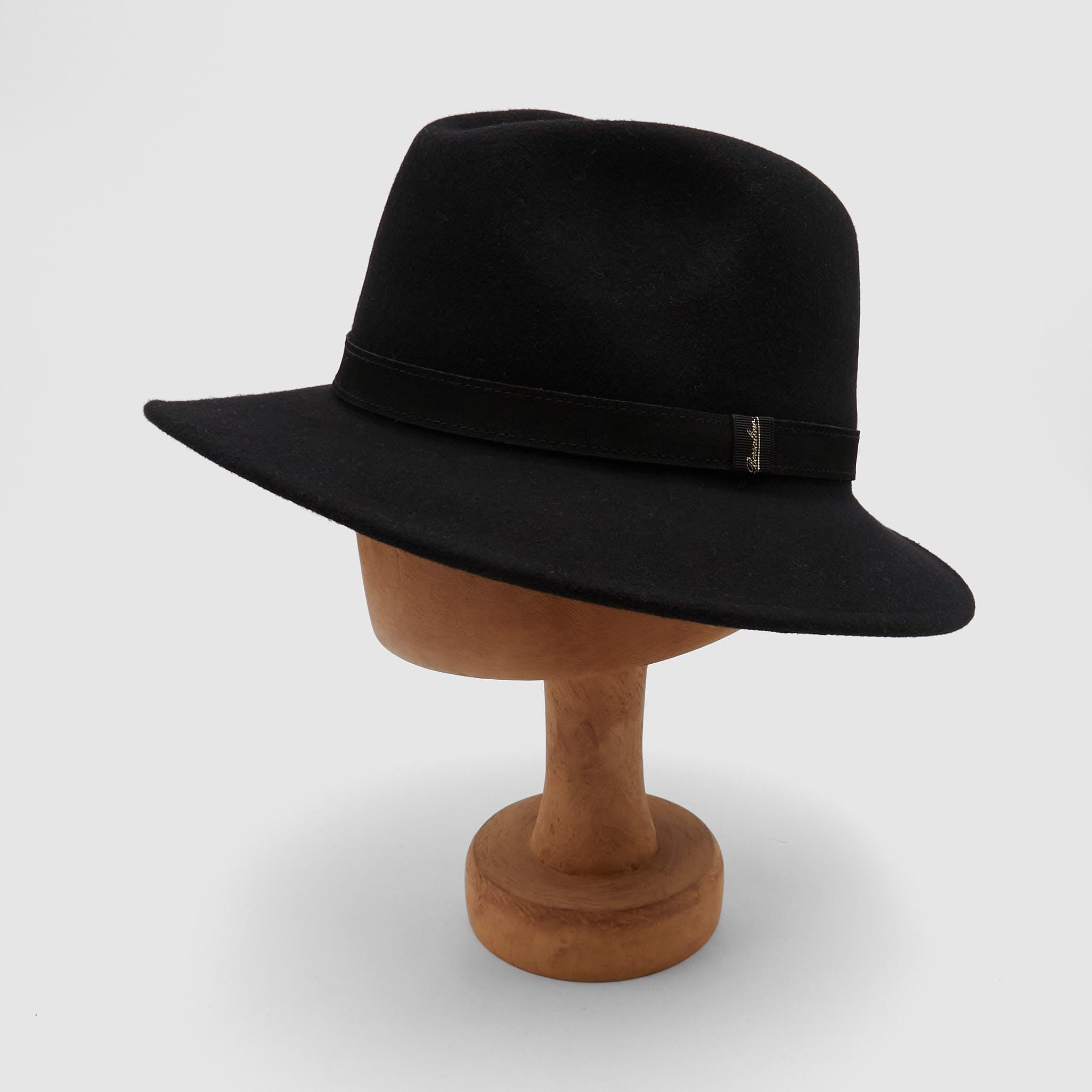 Fedora Wool Felt Hat With Earflaps
