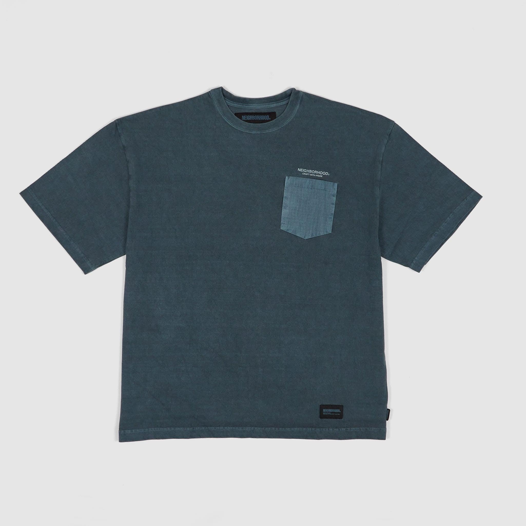 Relaxed Short Sleeve Ripstop Pocket T-Shirt
