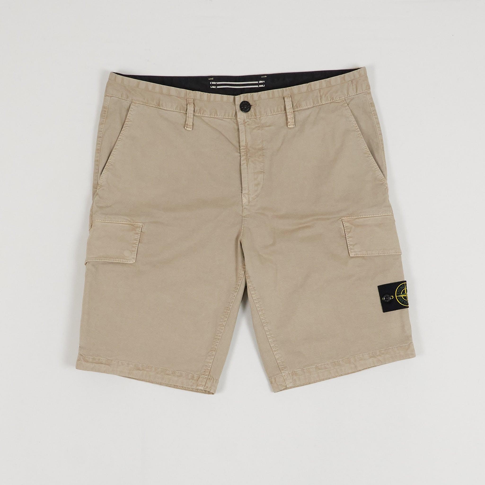 Cotton Cargo Bermuda Shorts