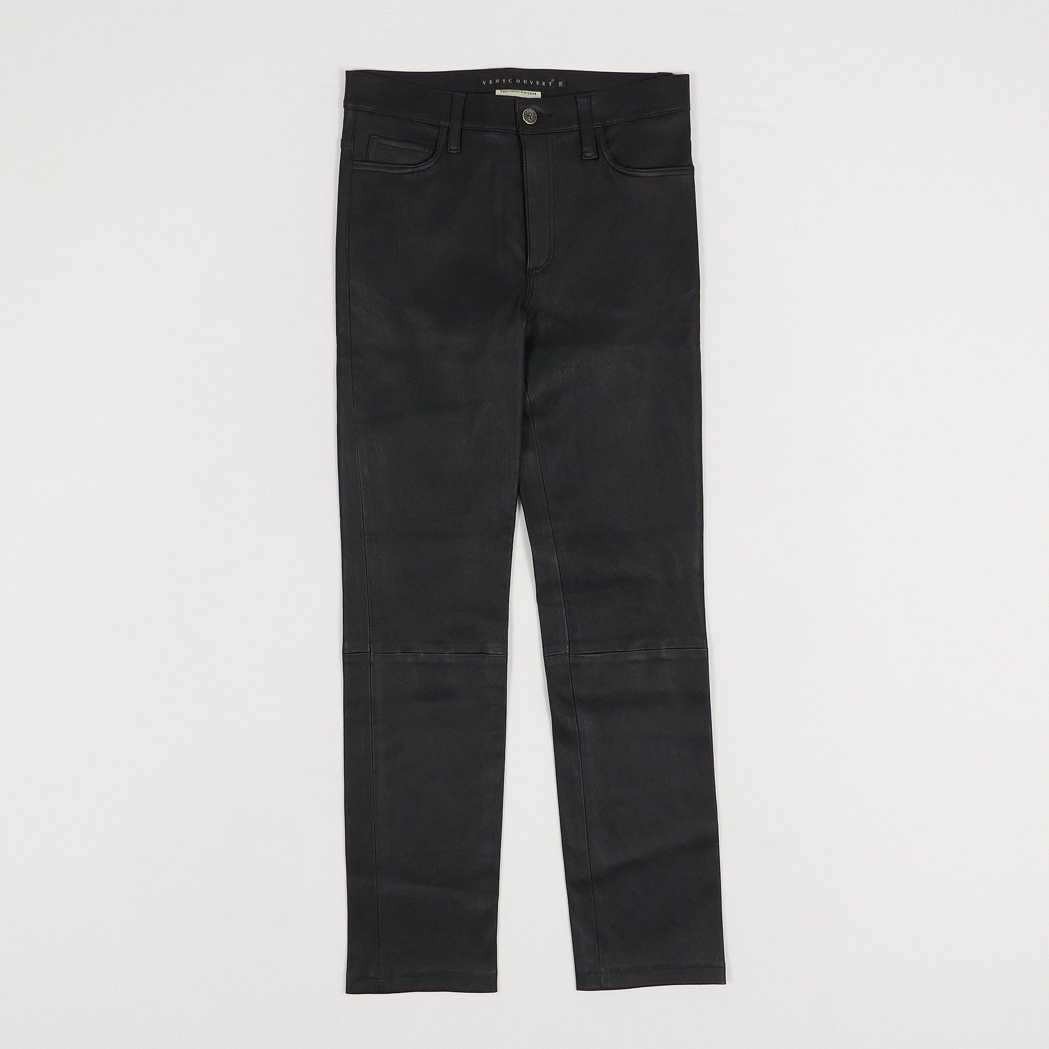 Ladies Stretch Leather jeans