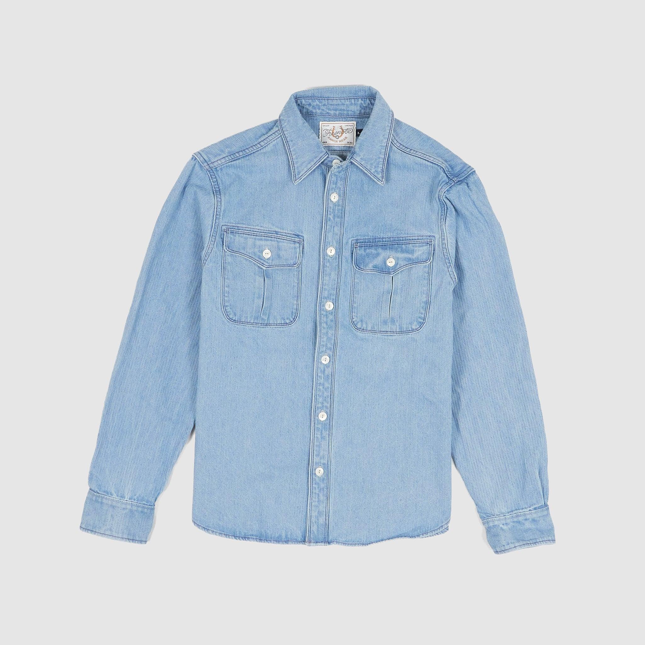 Herringbone Bedford Denim Shirt