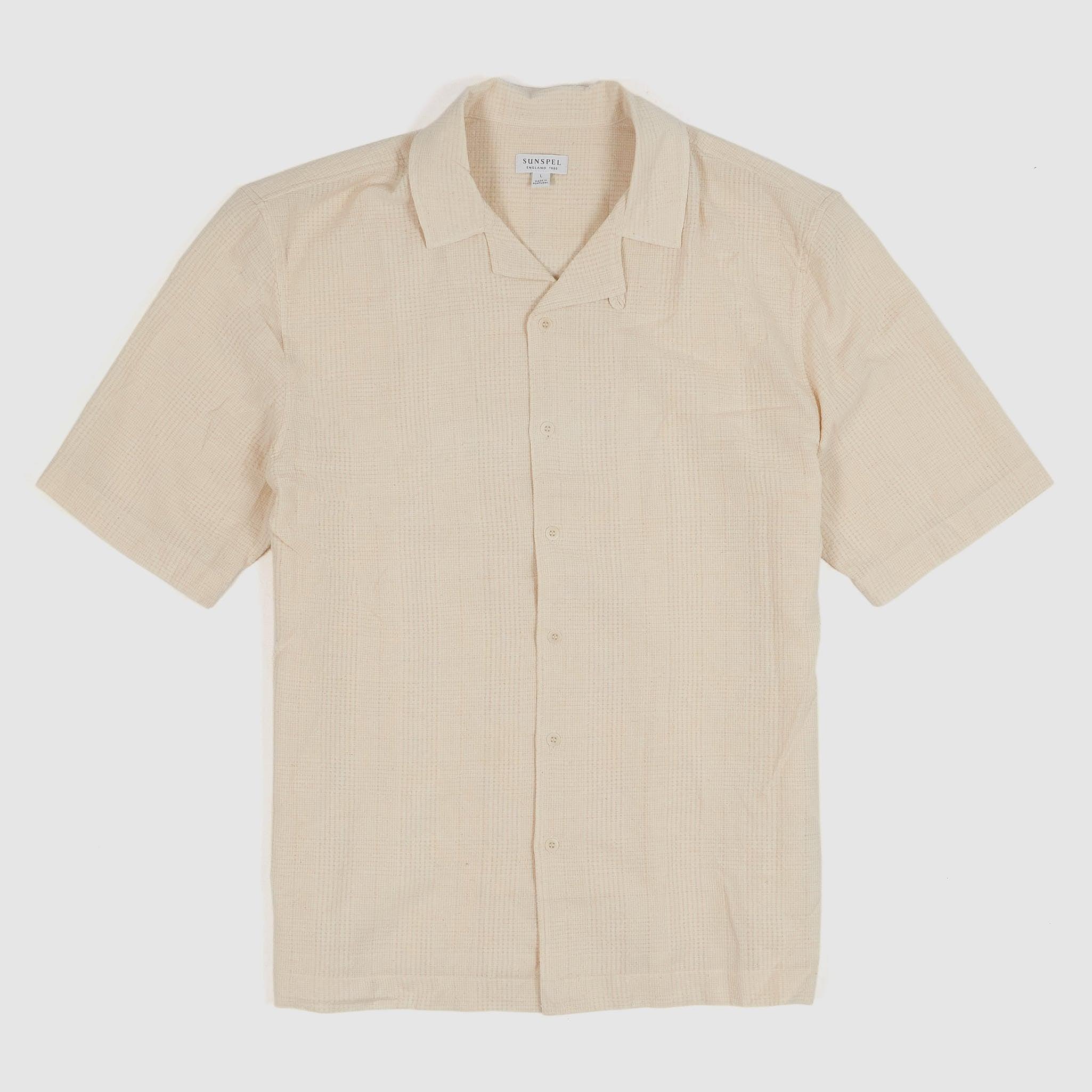 Loose Weave Short Sleeve Shirt
