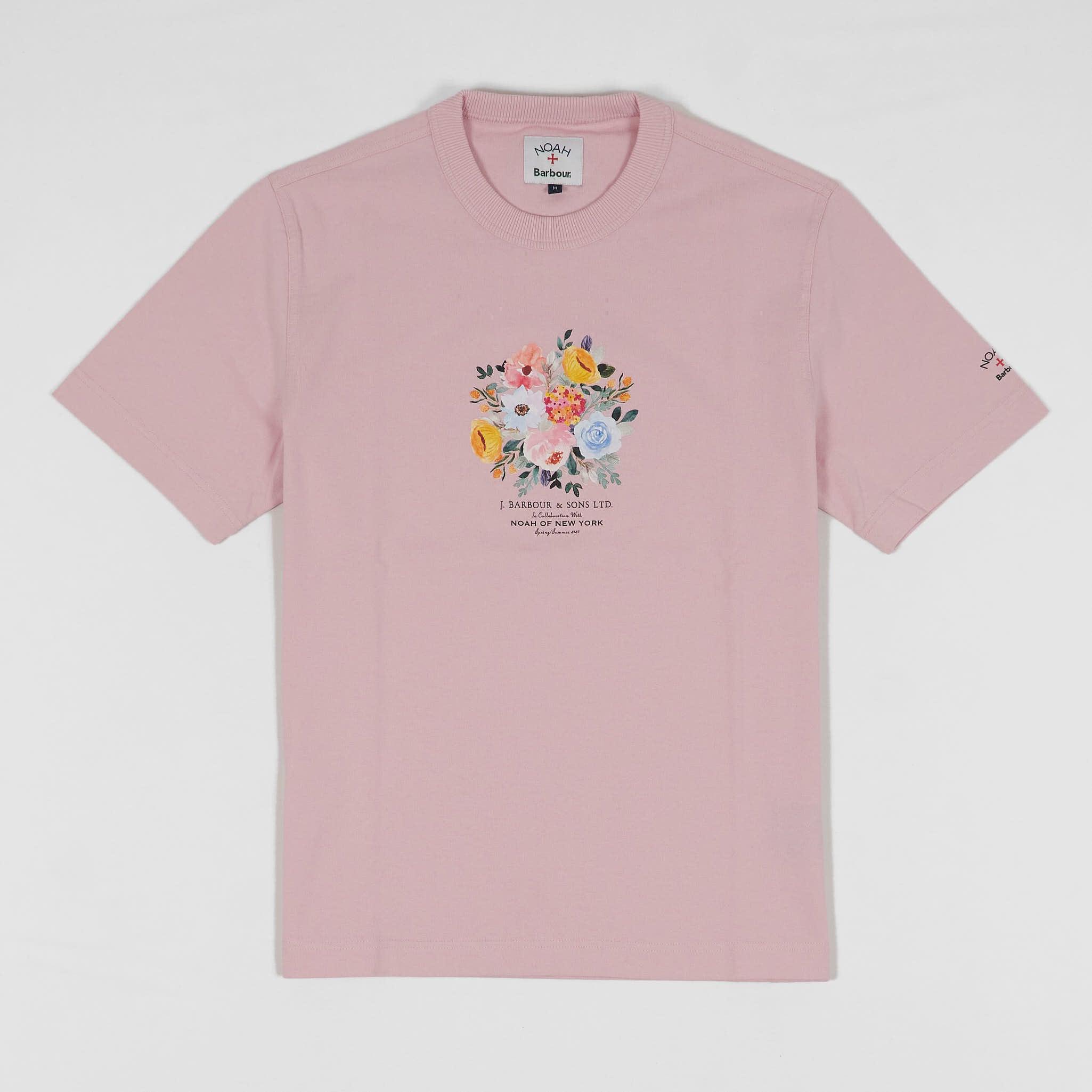x Noah Floral Heavy Weight Crew Neck T-Shirt