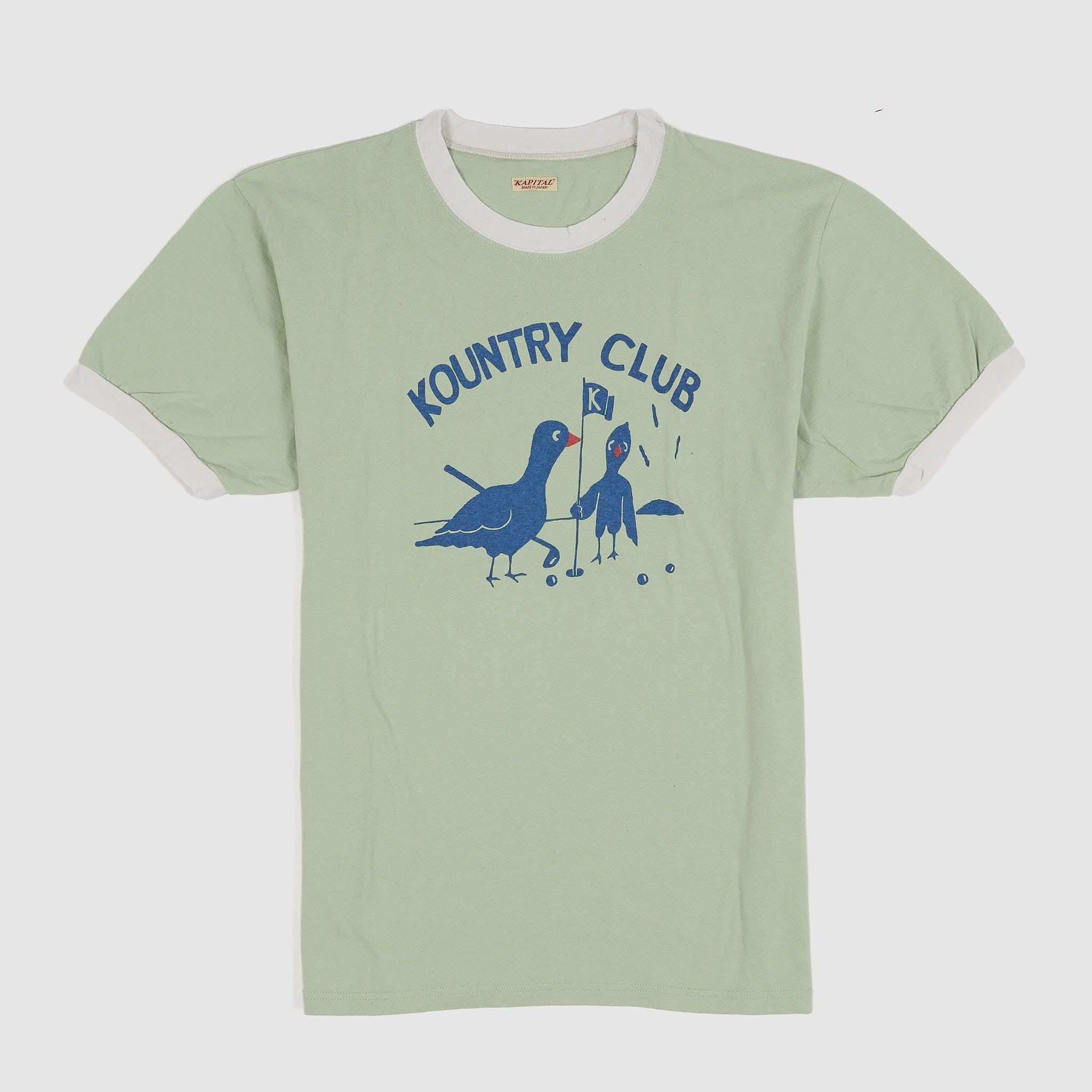 Kountry Club Crew Neck Ringer T-Shirt