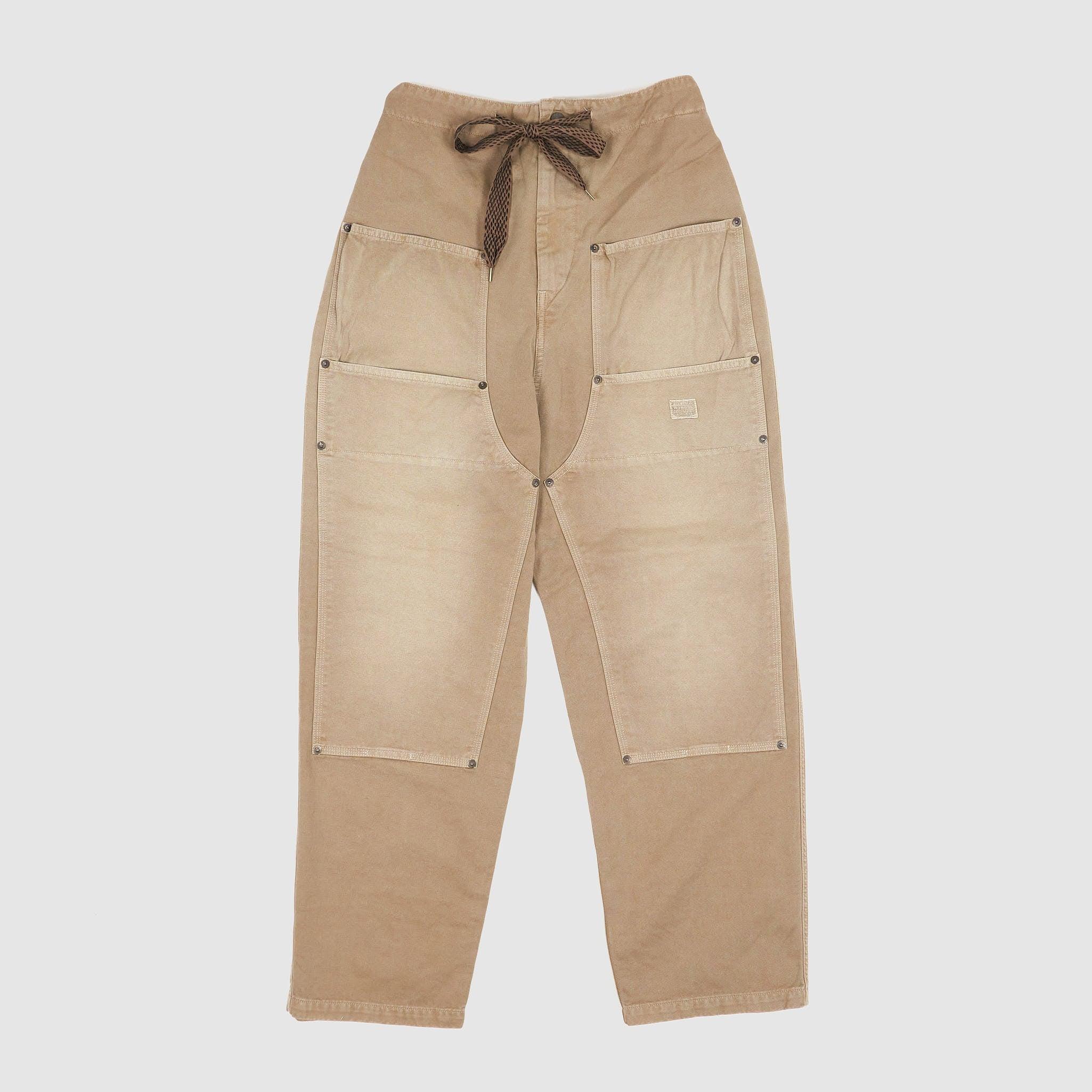 Double Knee Canvas Easy Pants