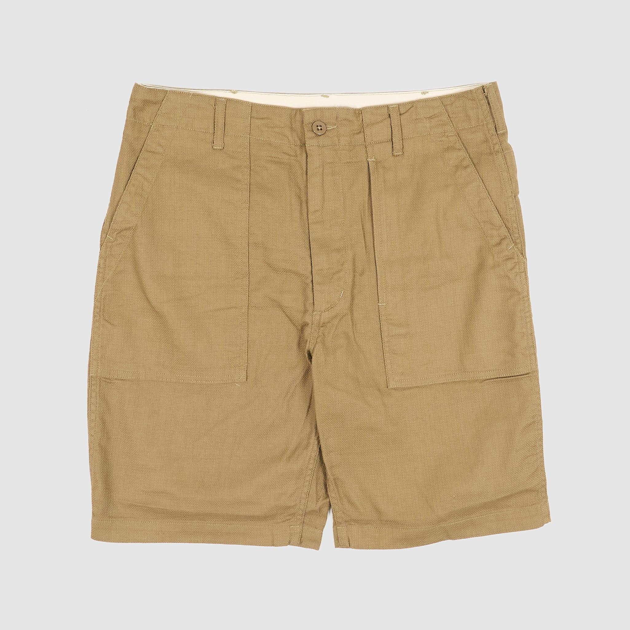 Engineered Garment  Relaxed Fitted Fatigue Shorts Java Cloth