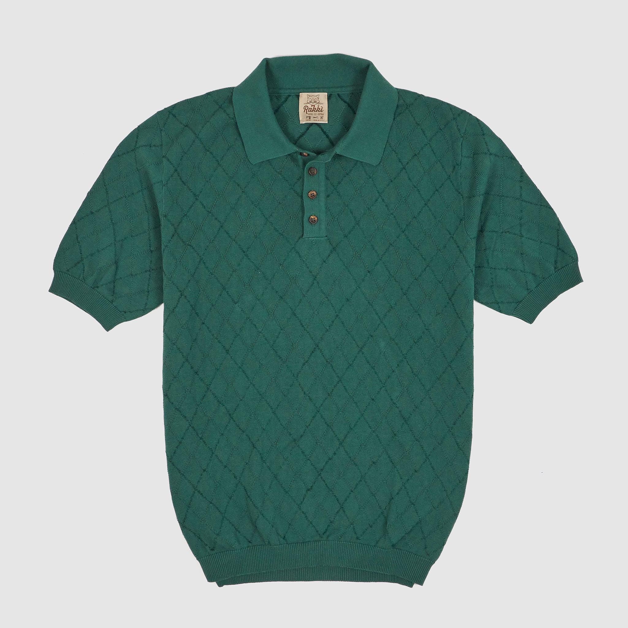 Paul Newman Preppy Knitted Cotton Polo Shirt