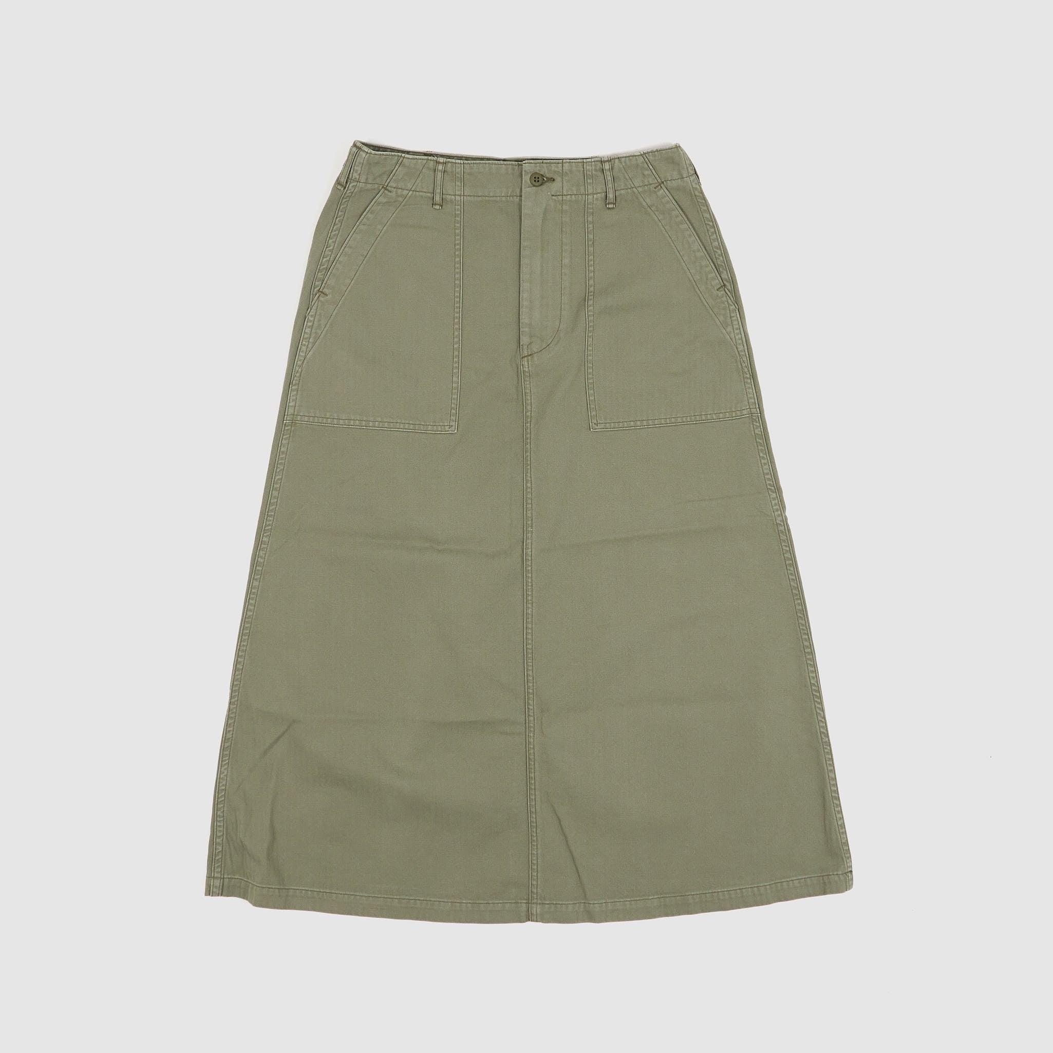 Ladies Herringbone Fatigue Skirt