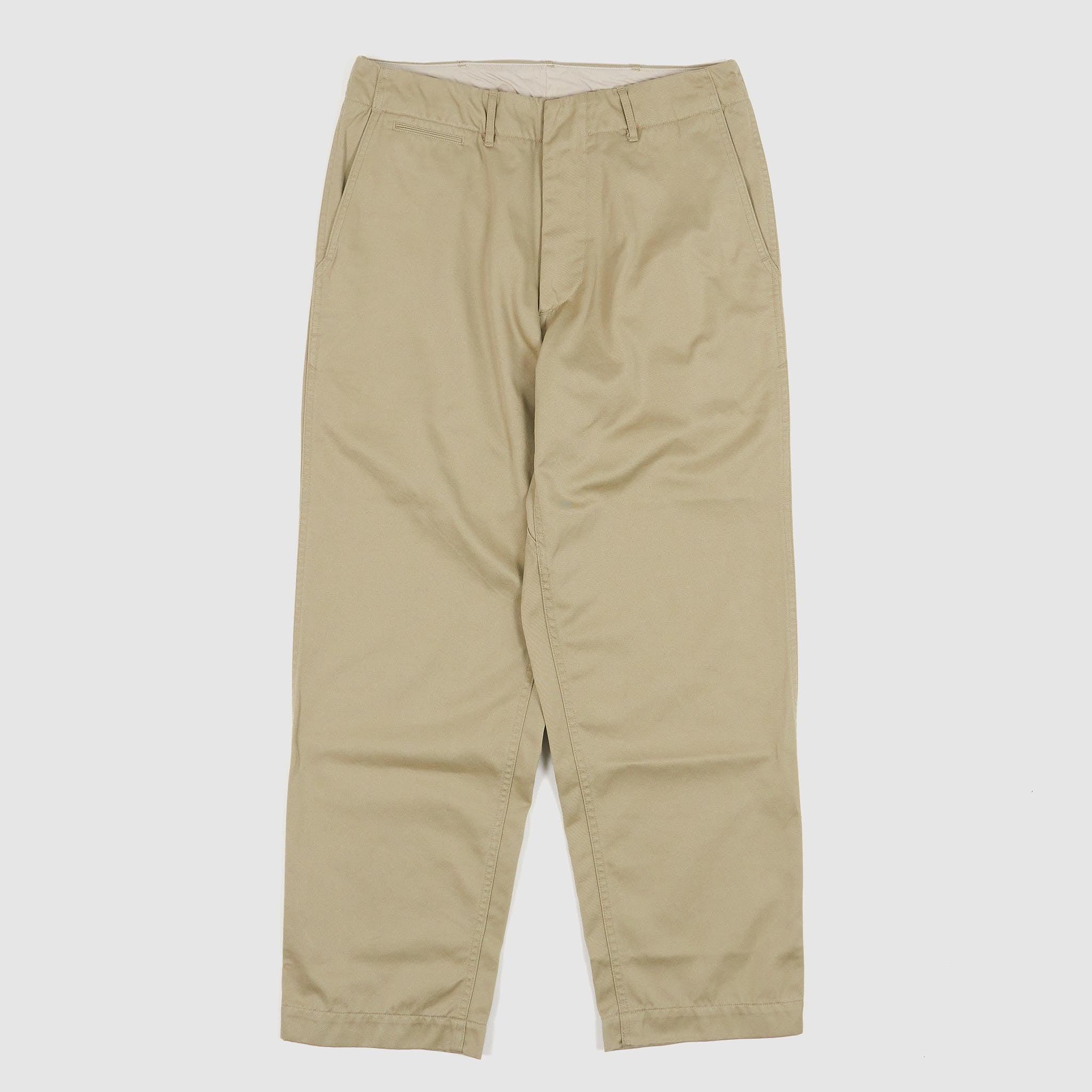 Wide Relaxed Chino Pants