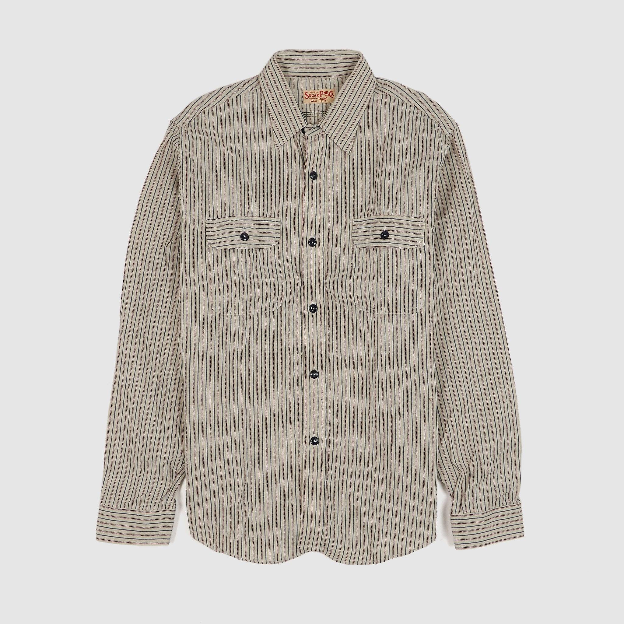 Striped Work Shirt
