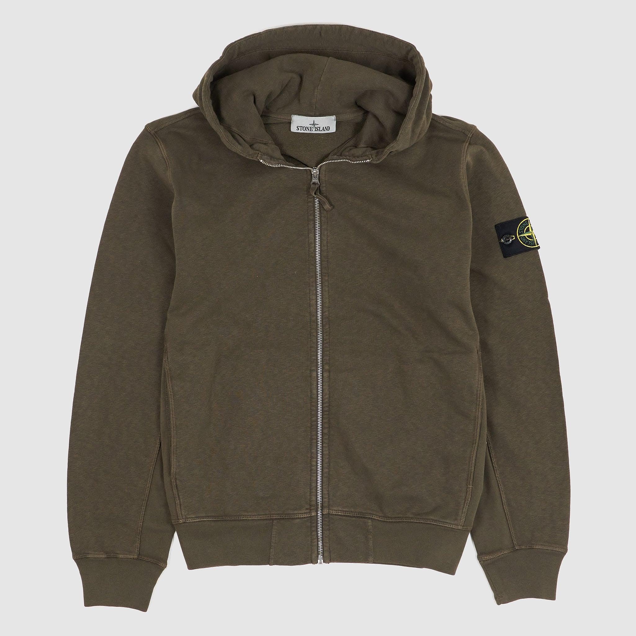 Full Zip Hooded Knit Pullover