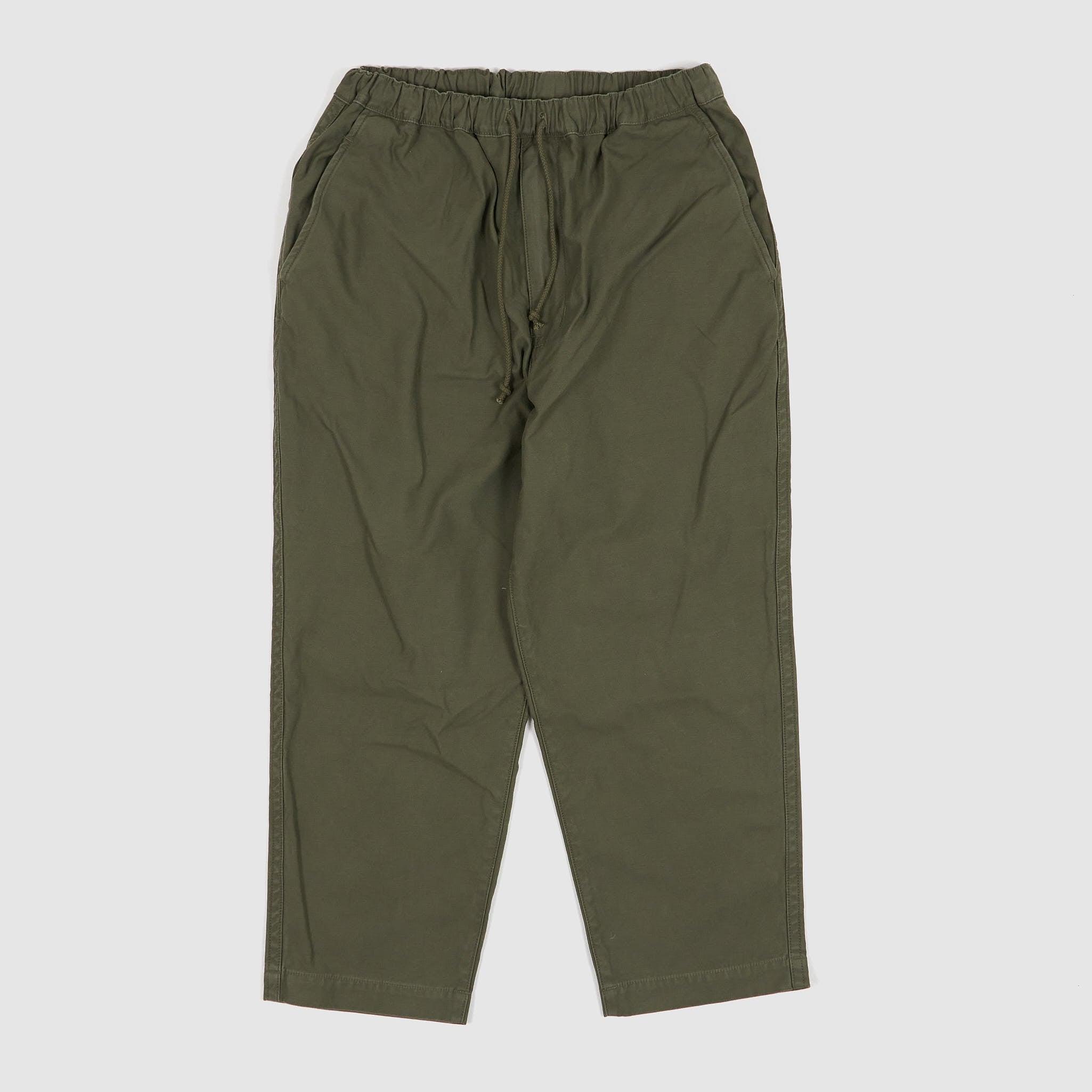 Elastic Waist Chino Work Pants