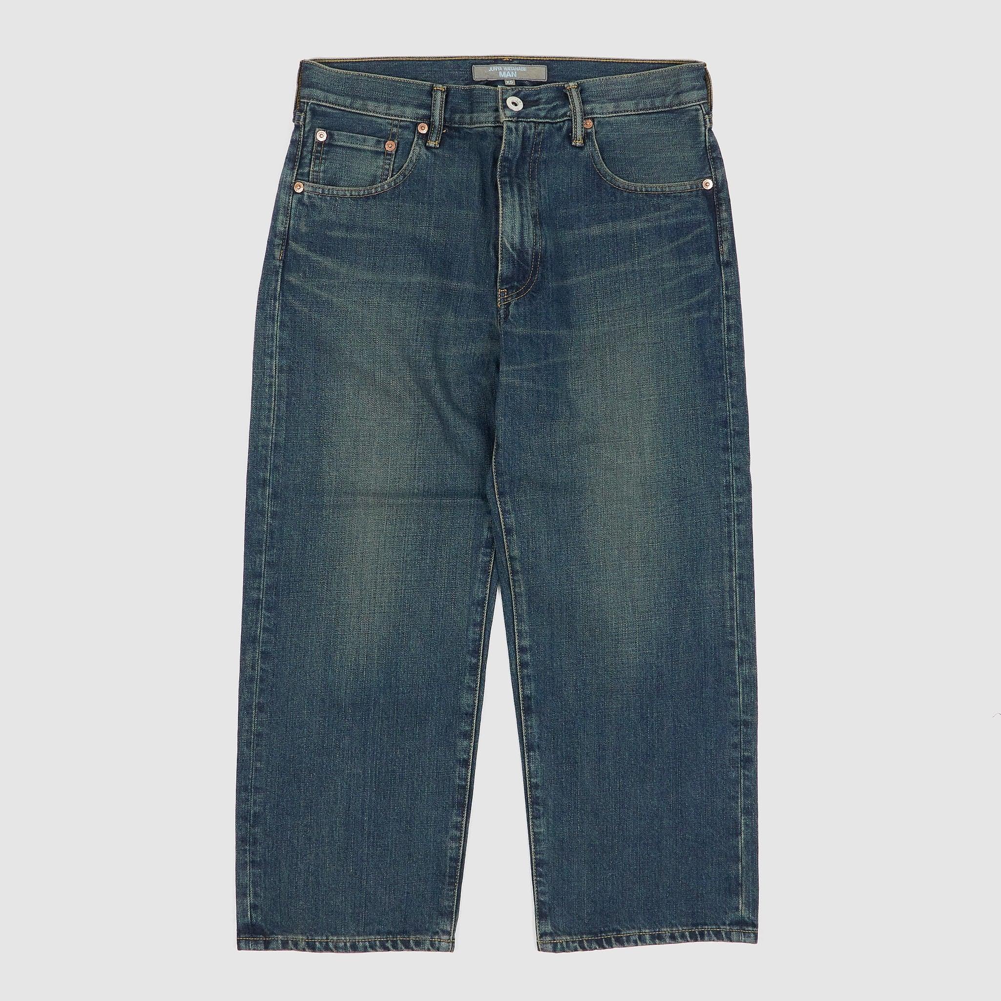 Straight Cropped Denim Jeans