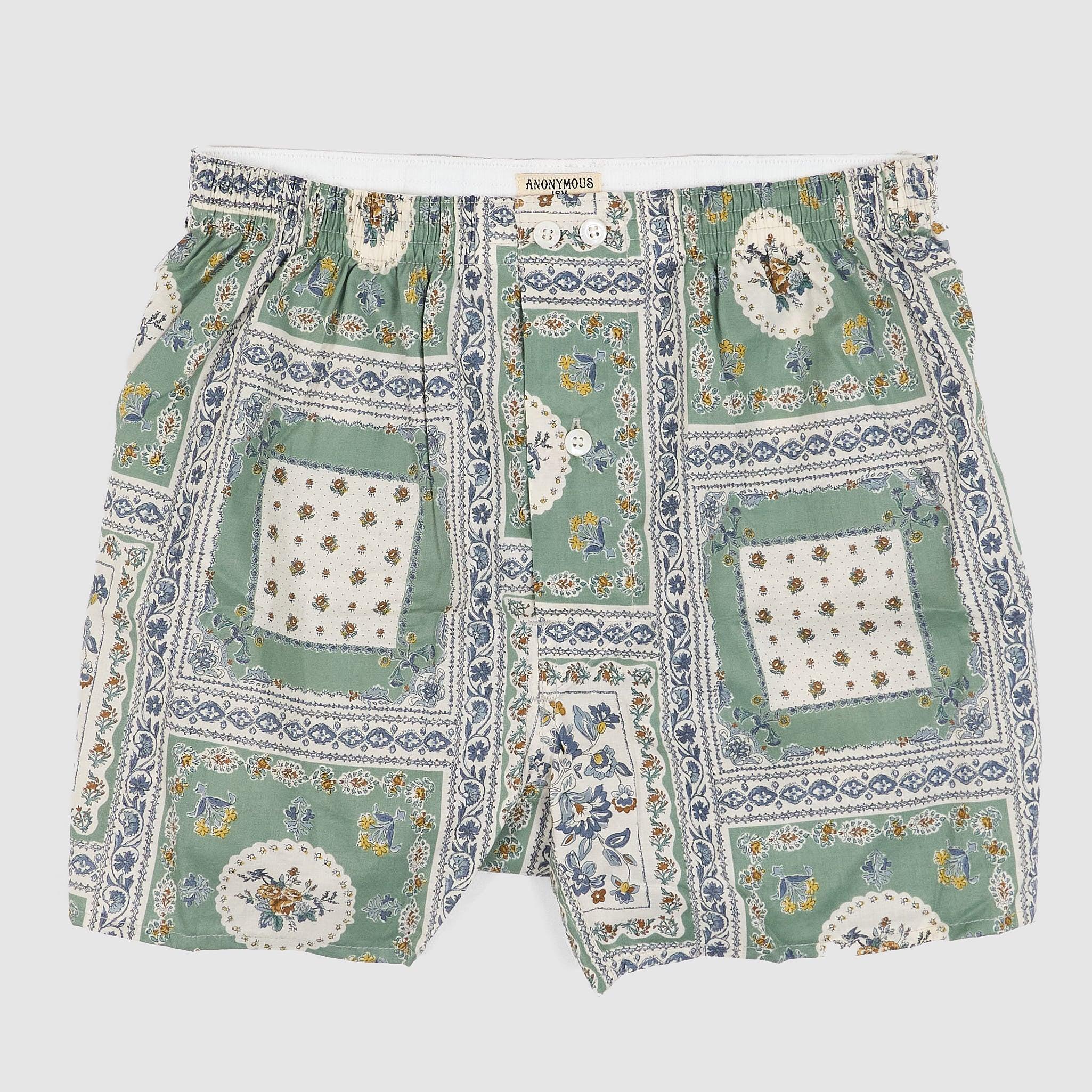 Fine Lawn Vintage Scarf Boxers