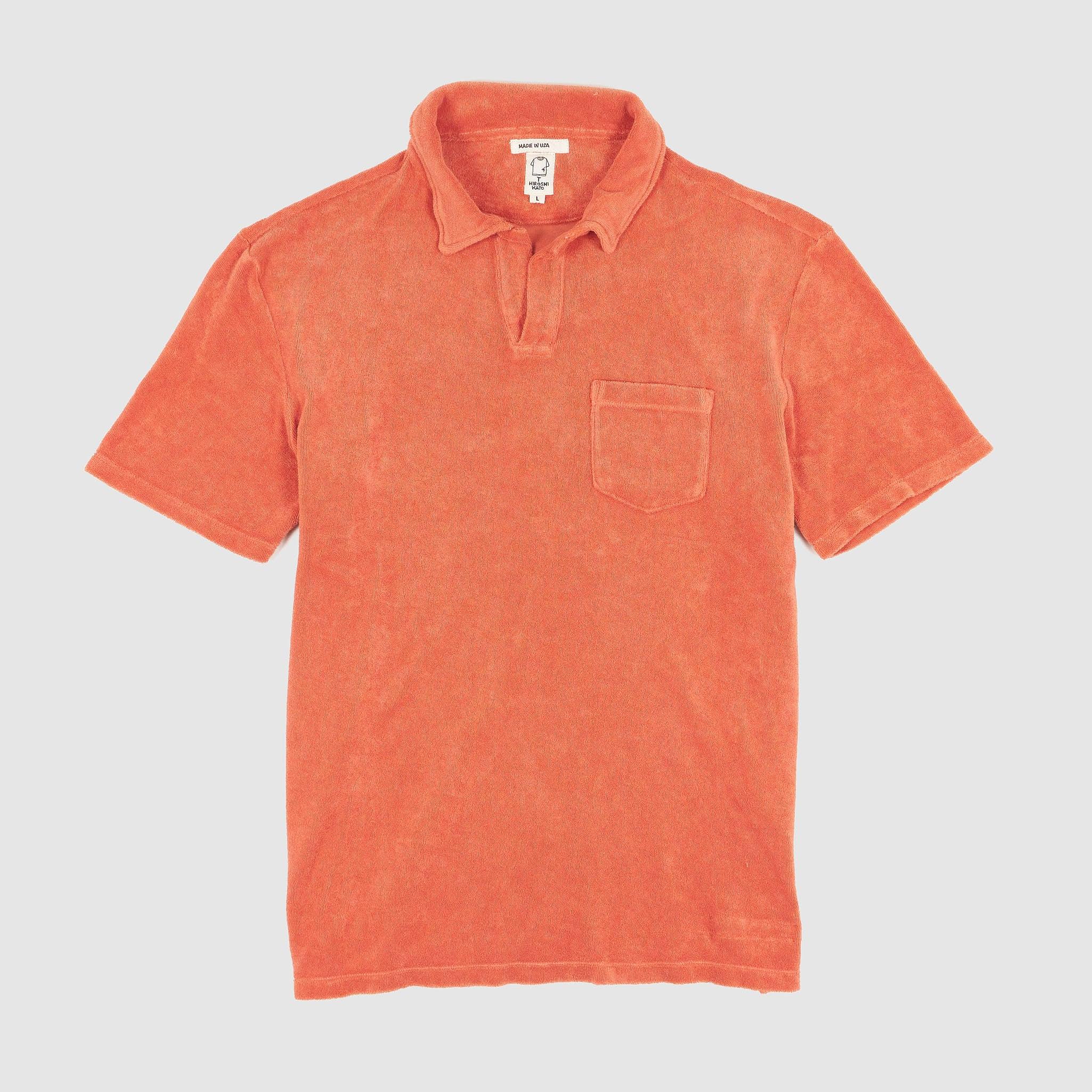 Terry Cloth Polo Shirt