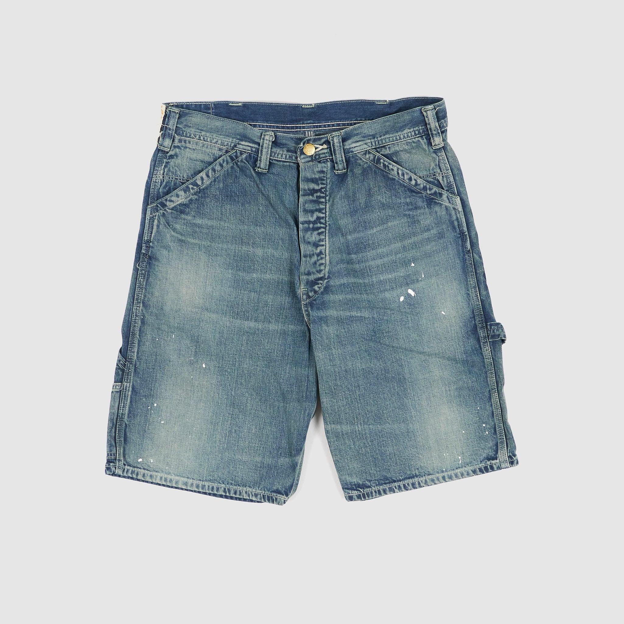 Denim Time Worn Carpenter Shorts