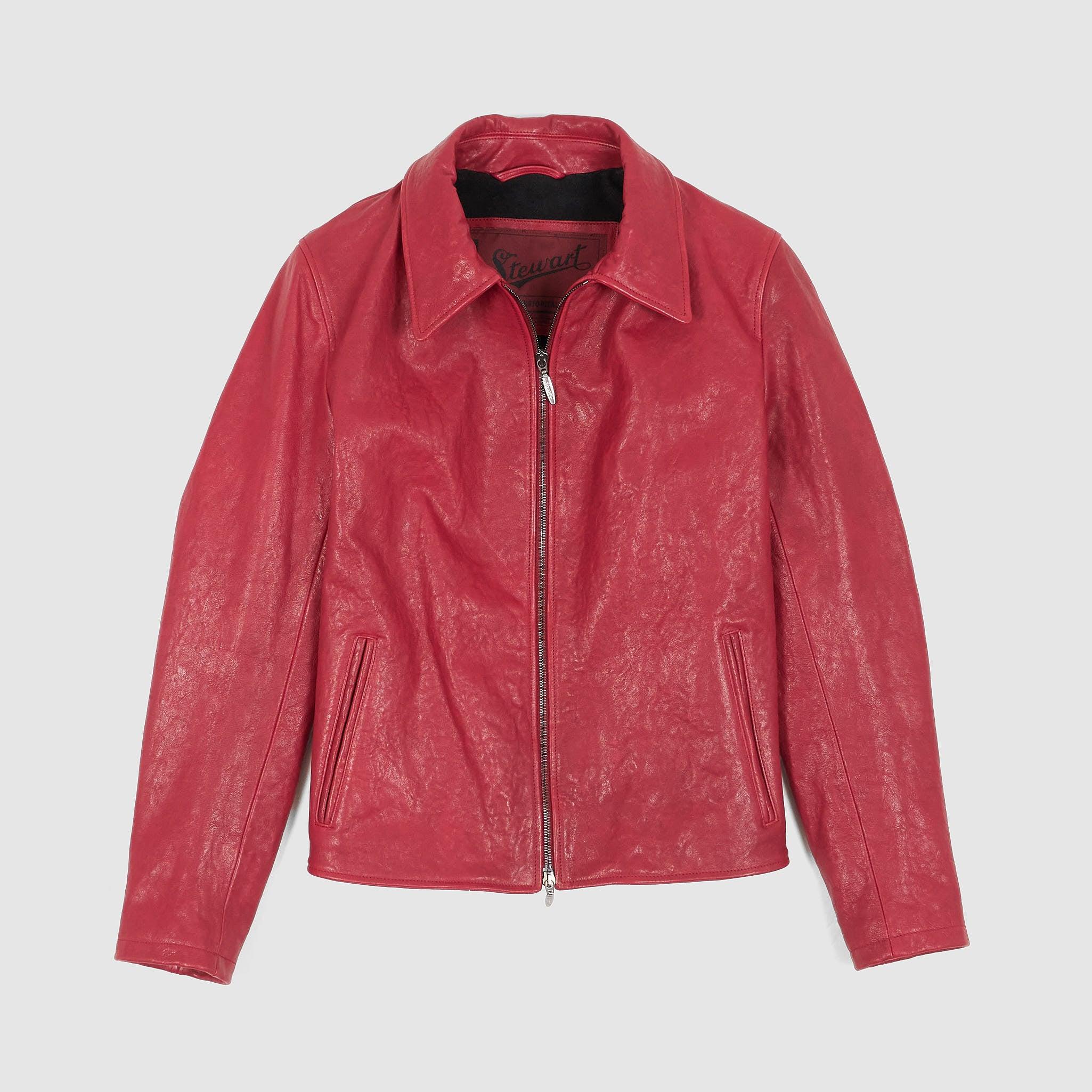 Ladies Tiffany Lamb Skin Leather Jacket