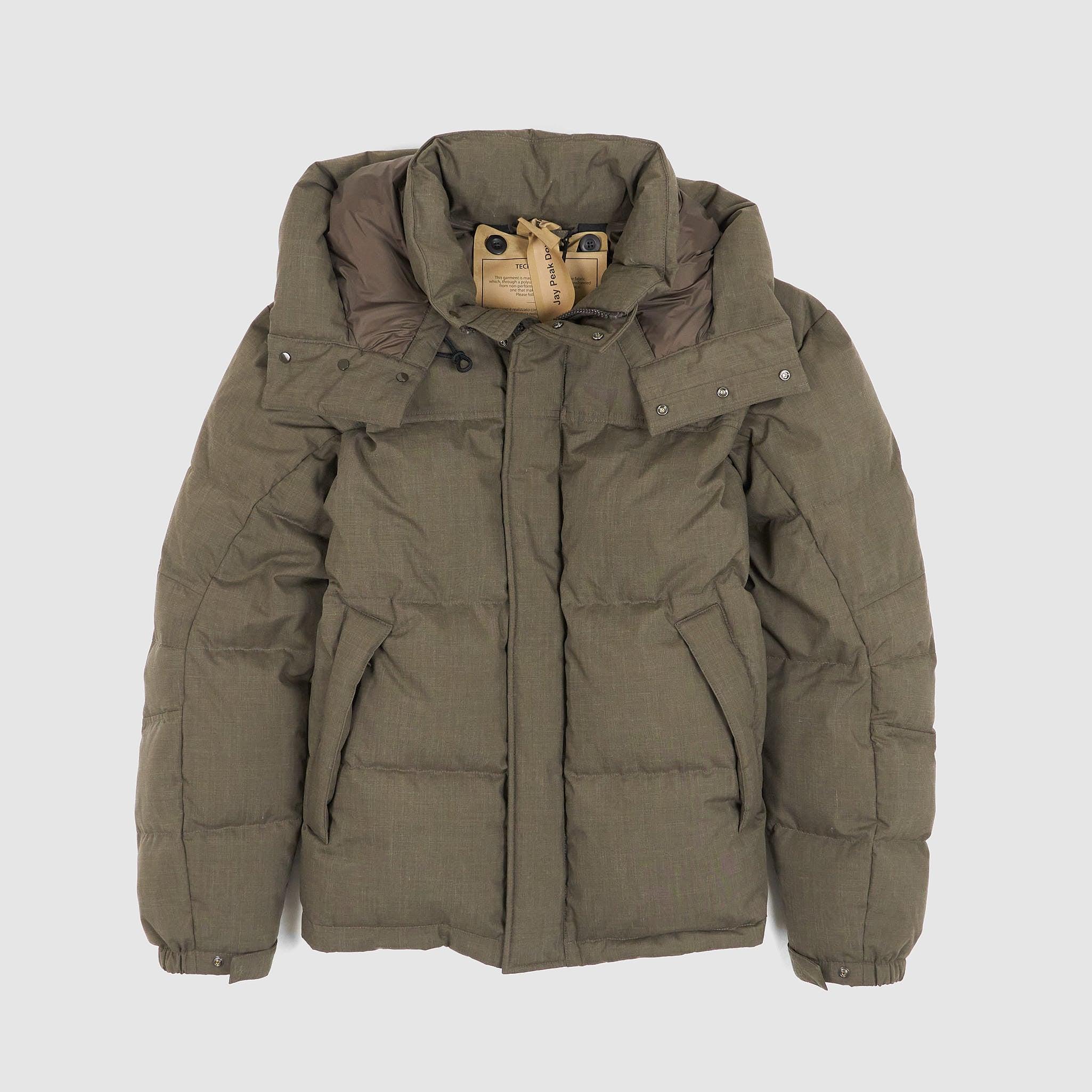 Wool-Blend Down Jacket