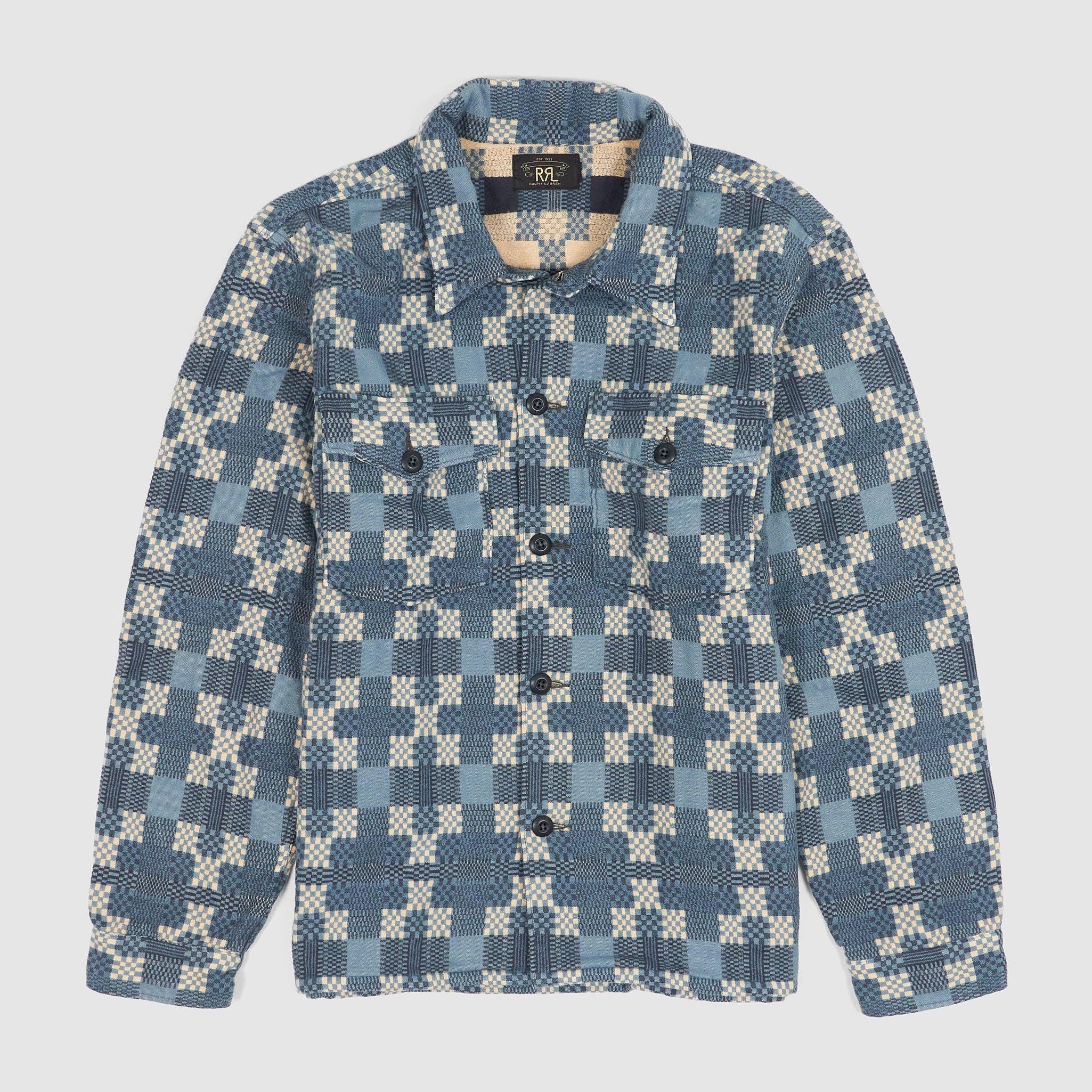 Jacquard Woven Overshirt