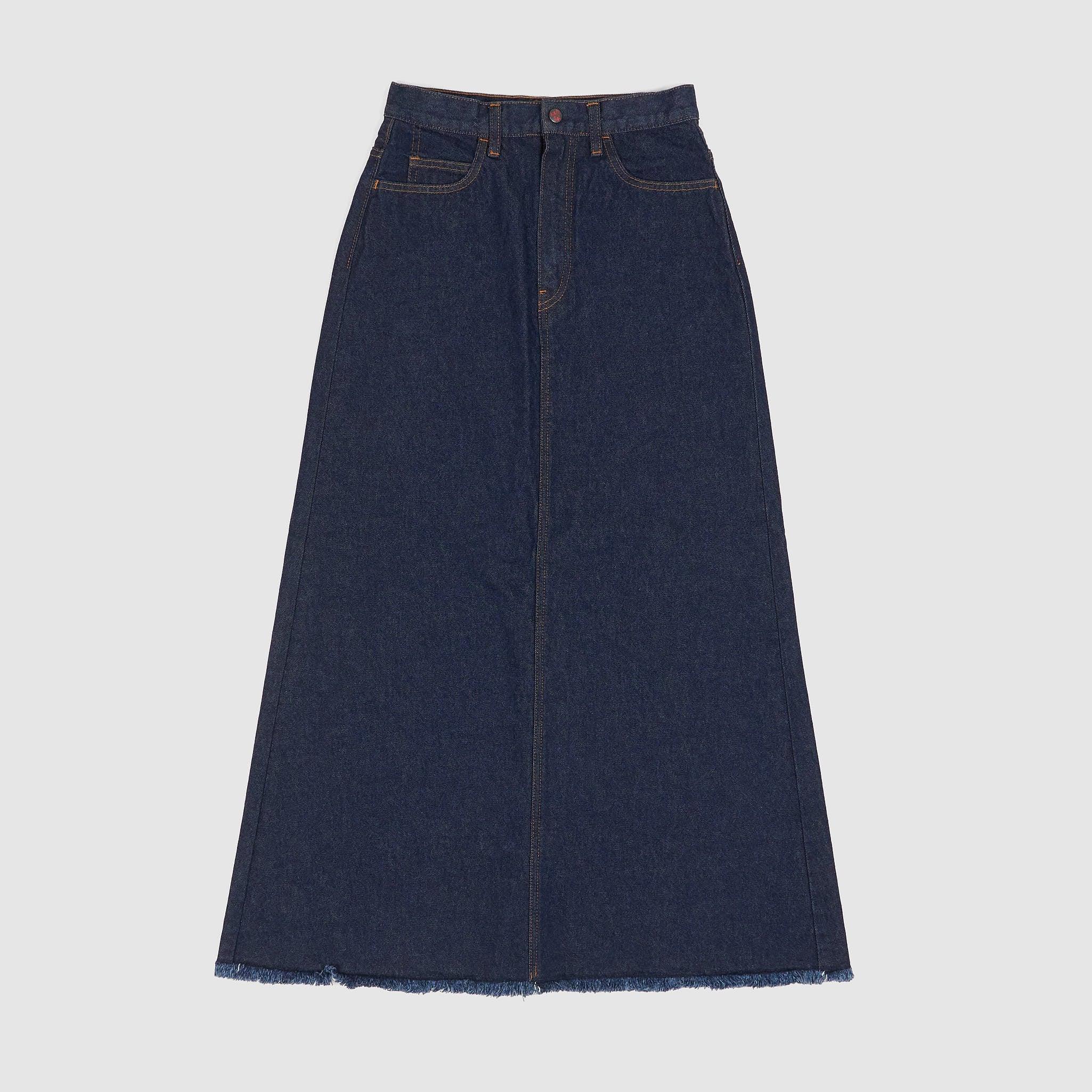 Ladies 13oz High Waist Maxi Skirt