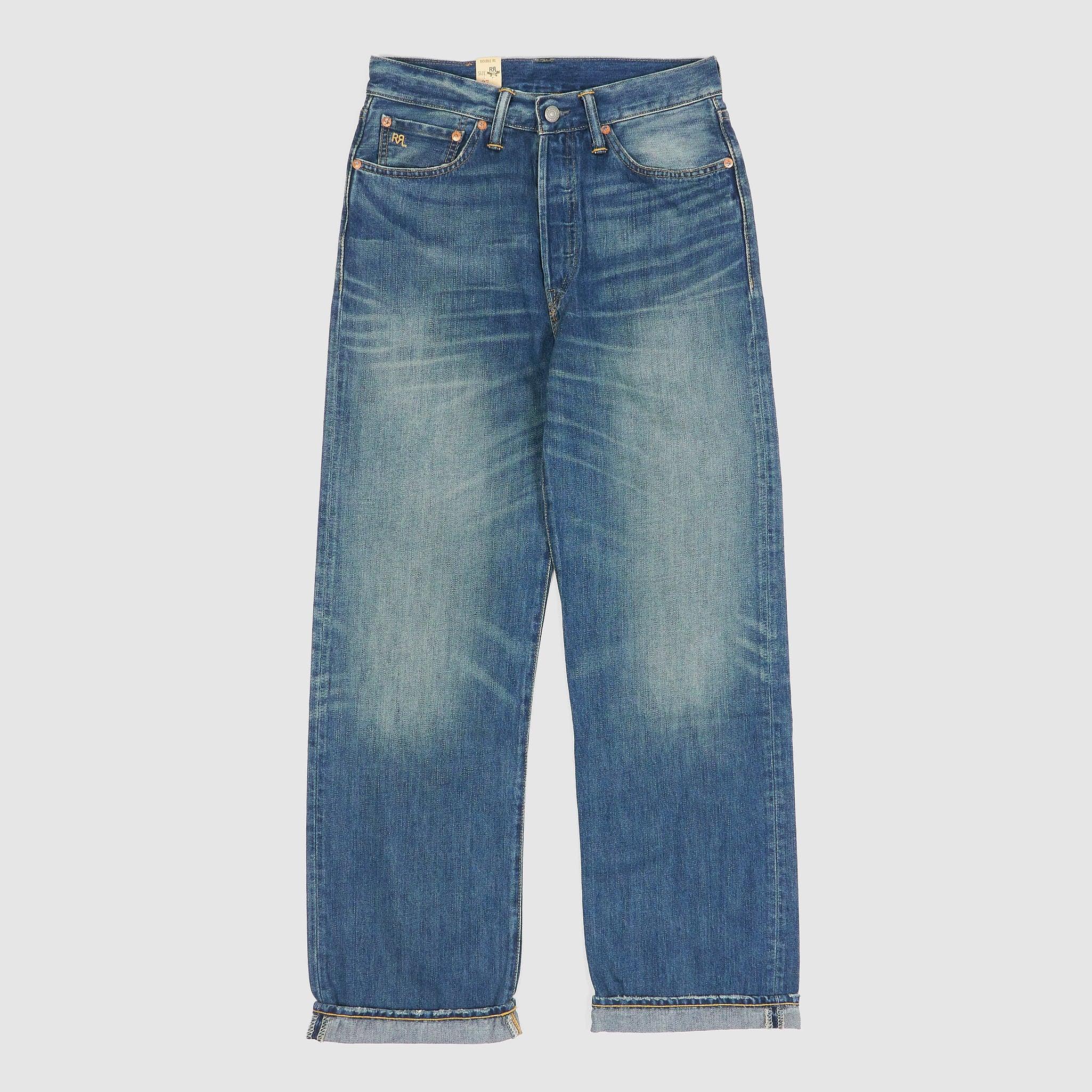 Ladies Time Worn 5 Pocket Boy Fit Jeans