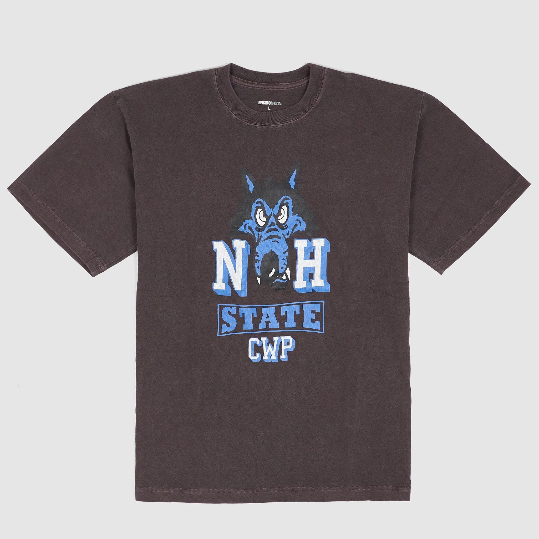 Printed Crew Neck "Wolf" T-Shirt