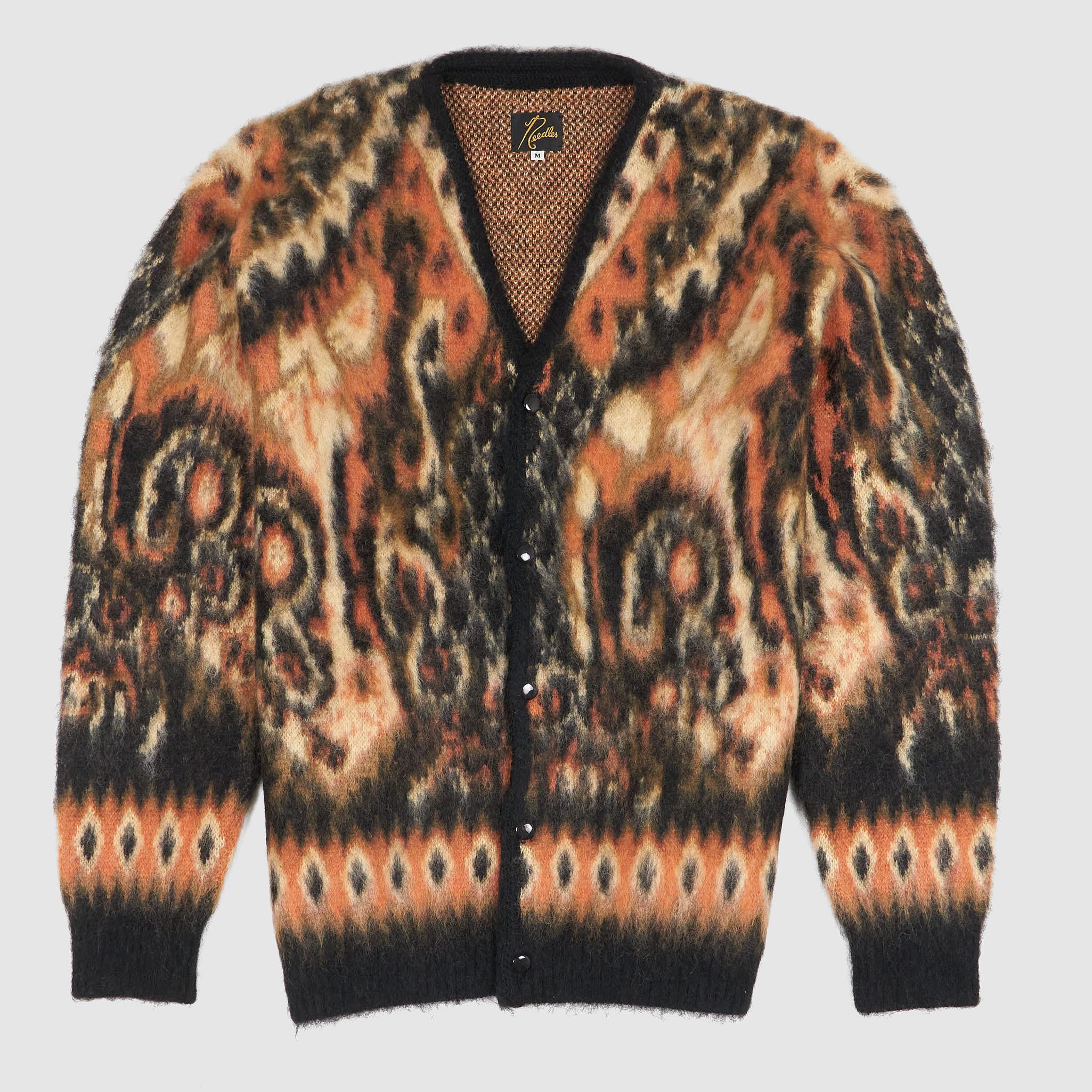 Japan Paisley Mohair Cardigan