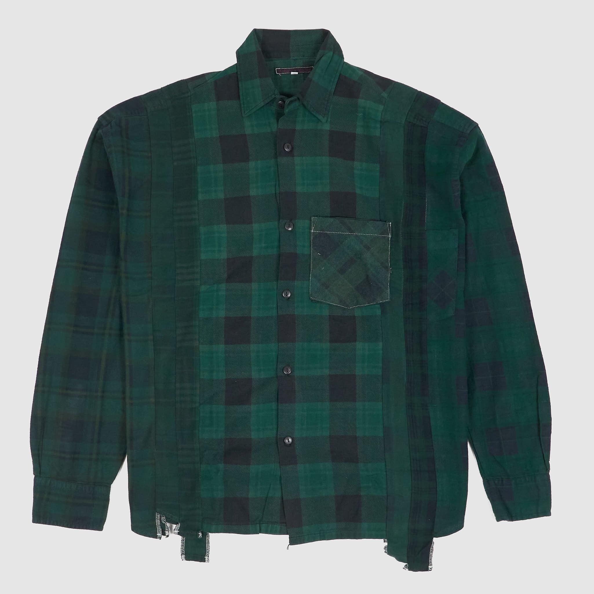 Japan Rebuild 7 Cuts Flannel Shirt