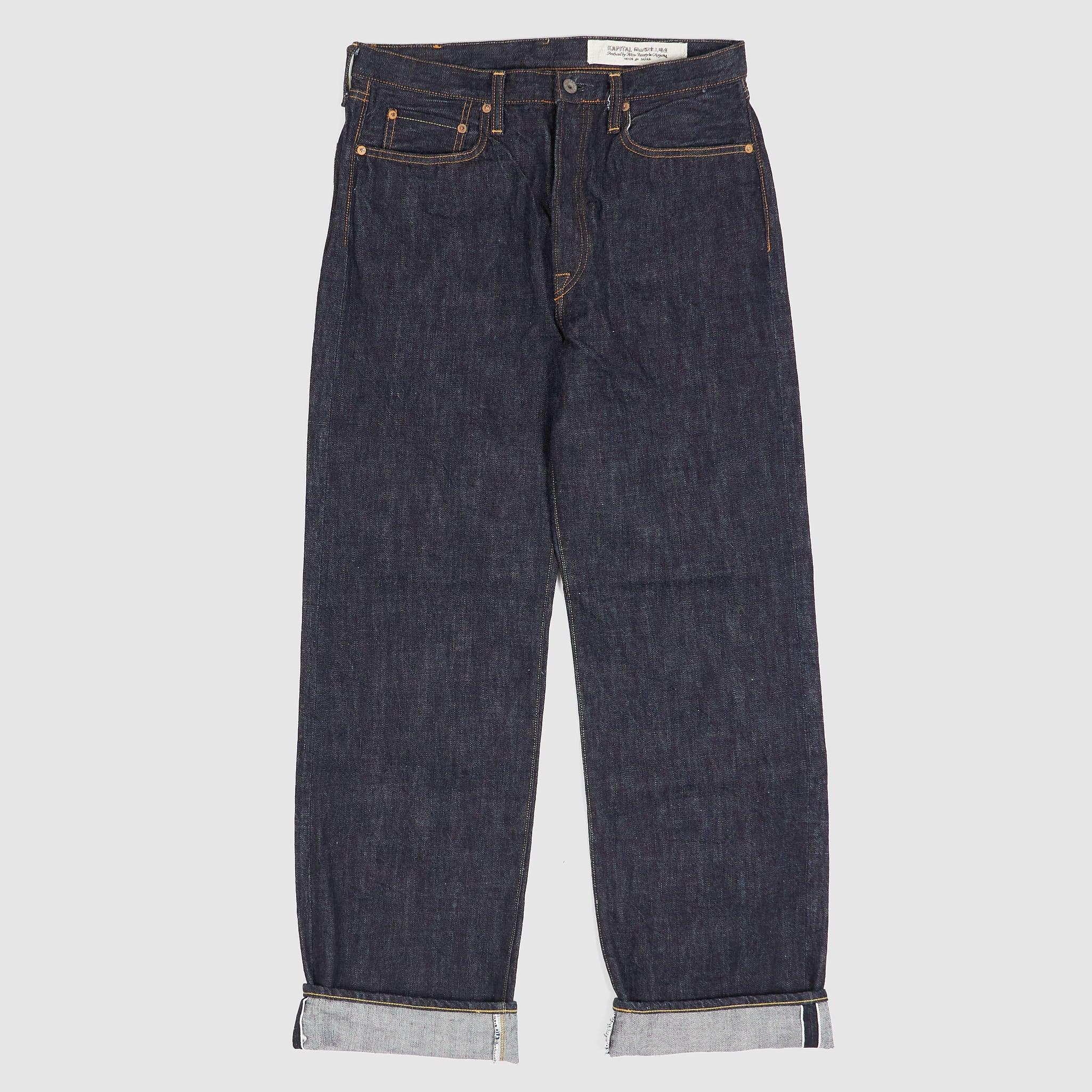 5-Pocket 13.5oz Zimbabwe Monkey TH Rinsed Jeans
