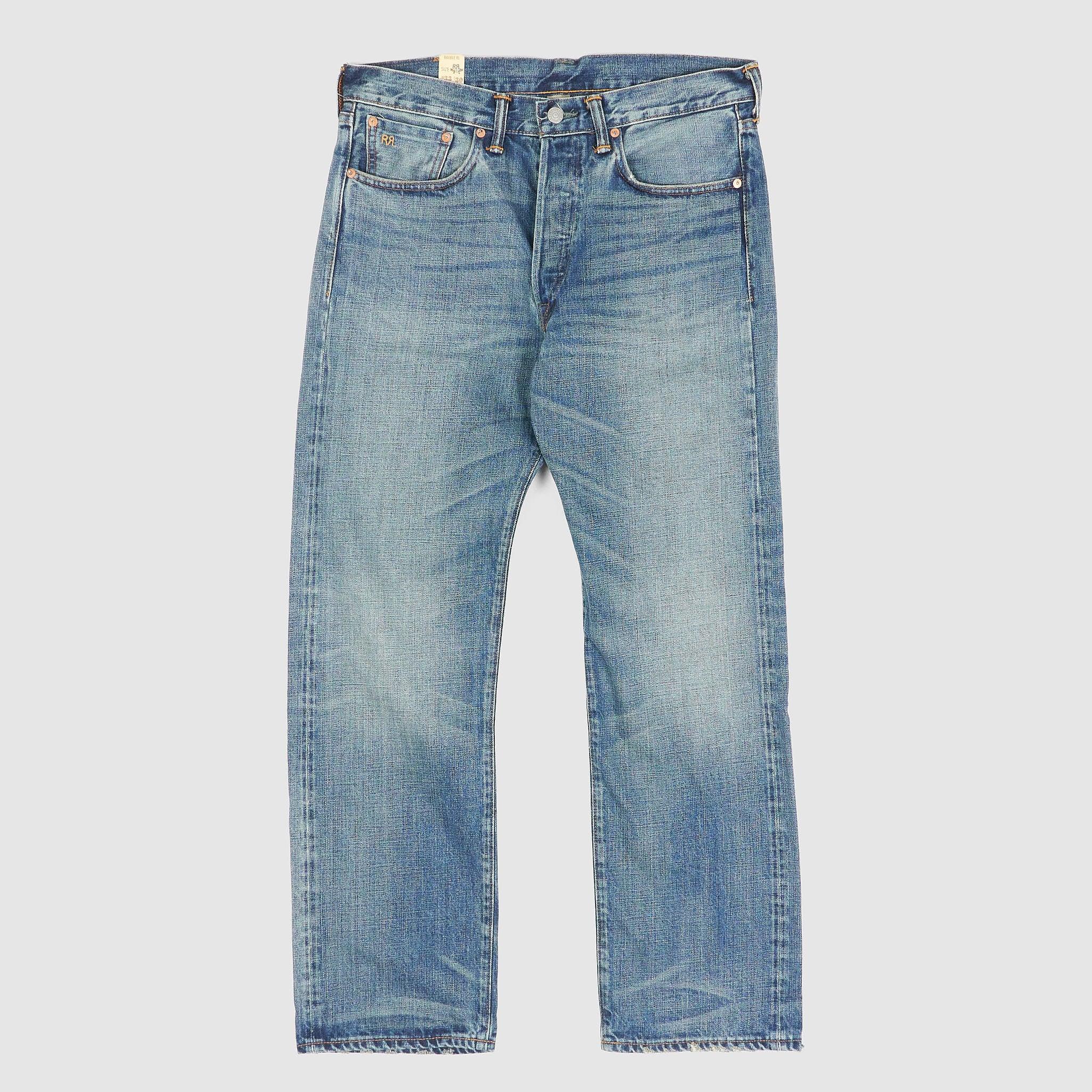 5-Pocket Selvedge Straight Leg Jeans