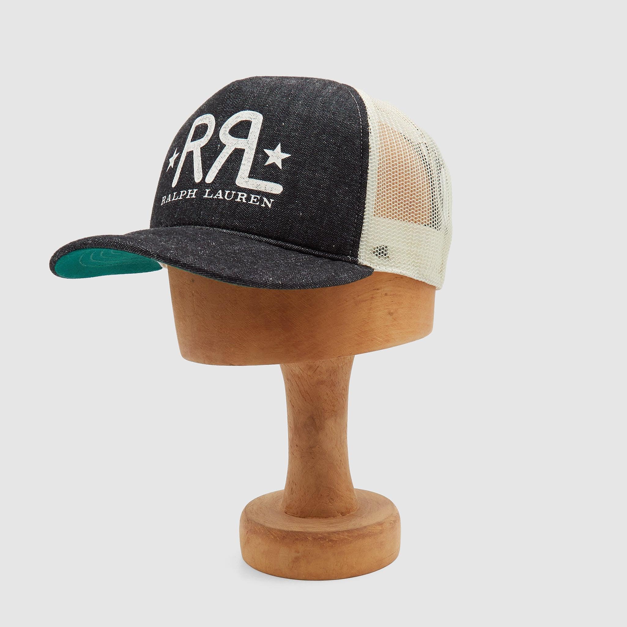 Foam Mesh Denim Trucker Cap