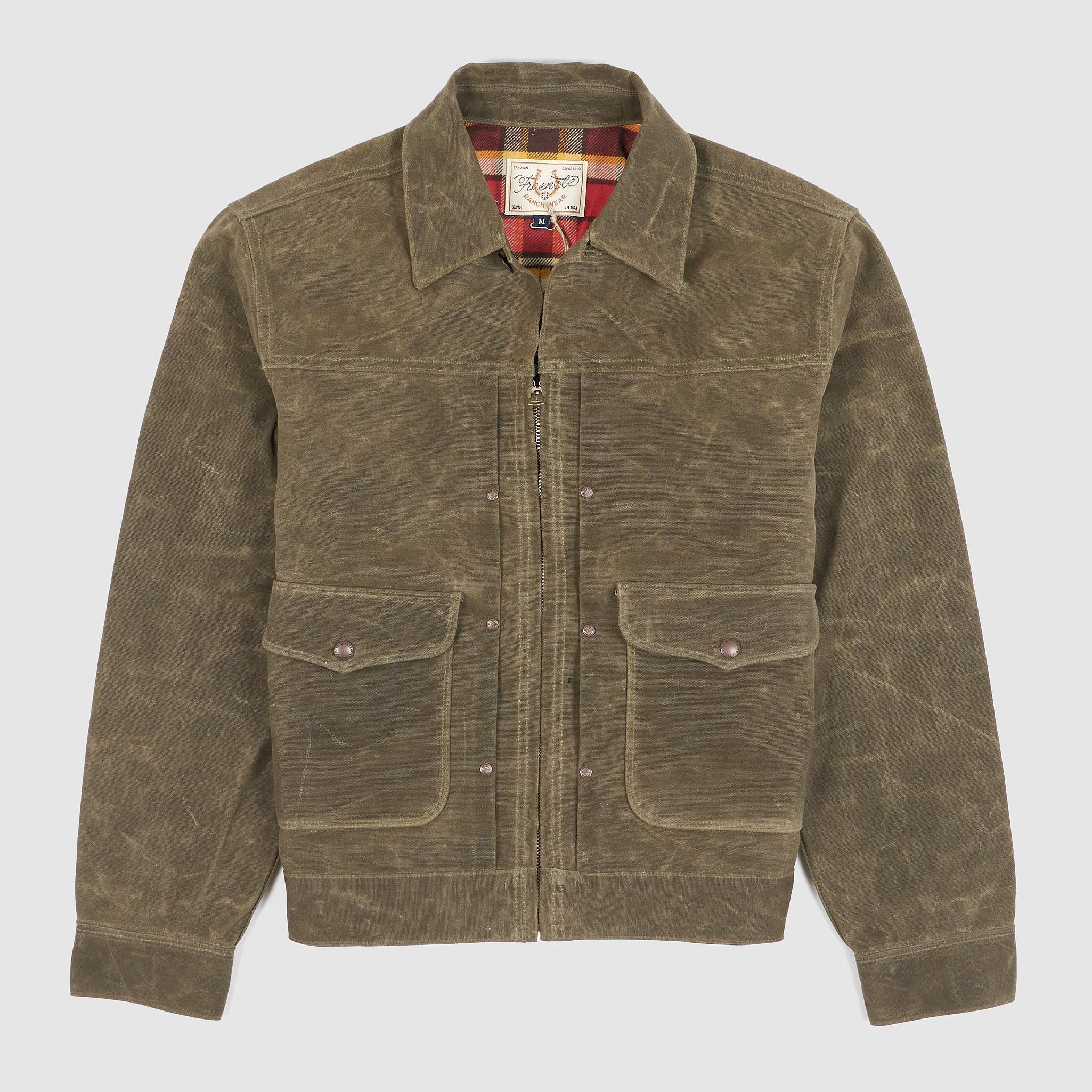 Waxed Short Cowboy Faro Jacket