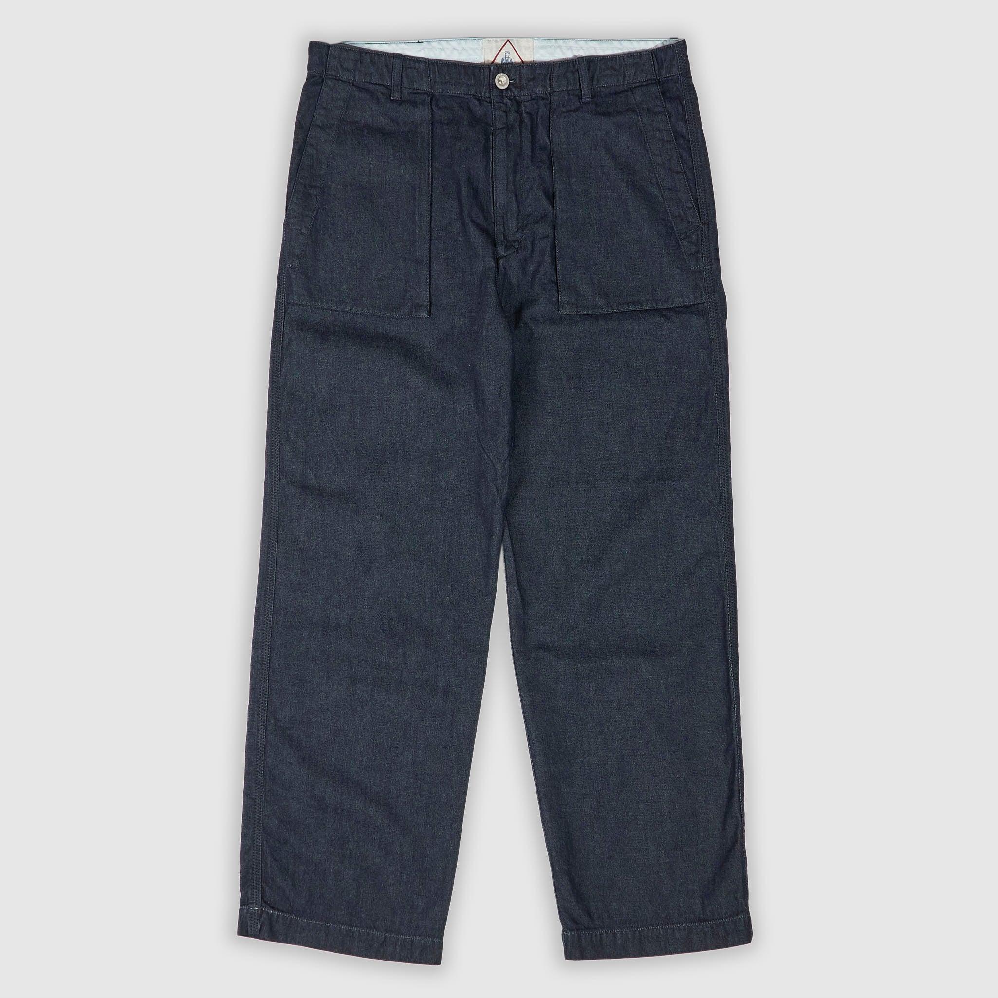 Lightweight Denim Fatigue Pants