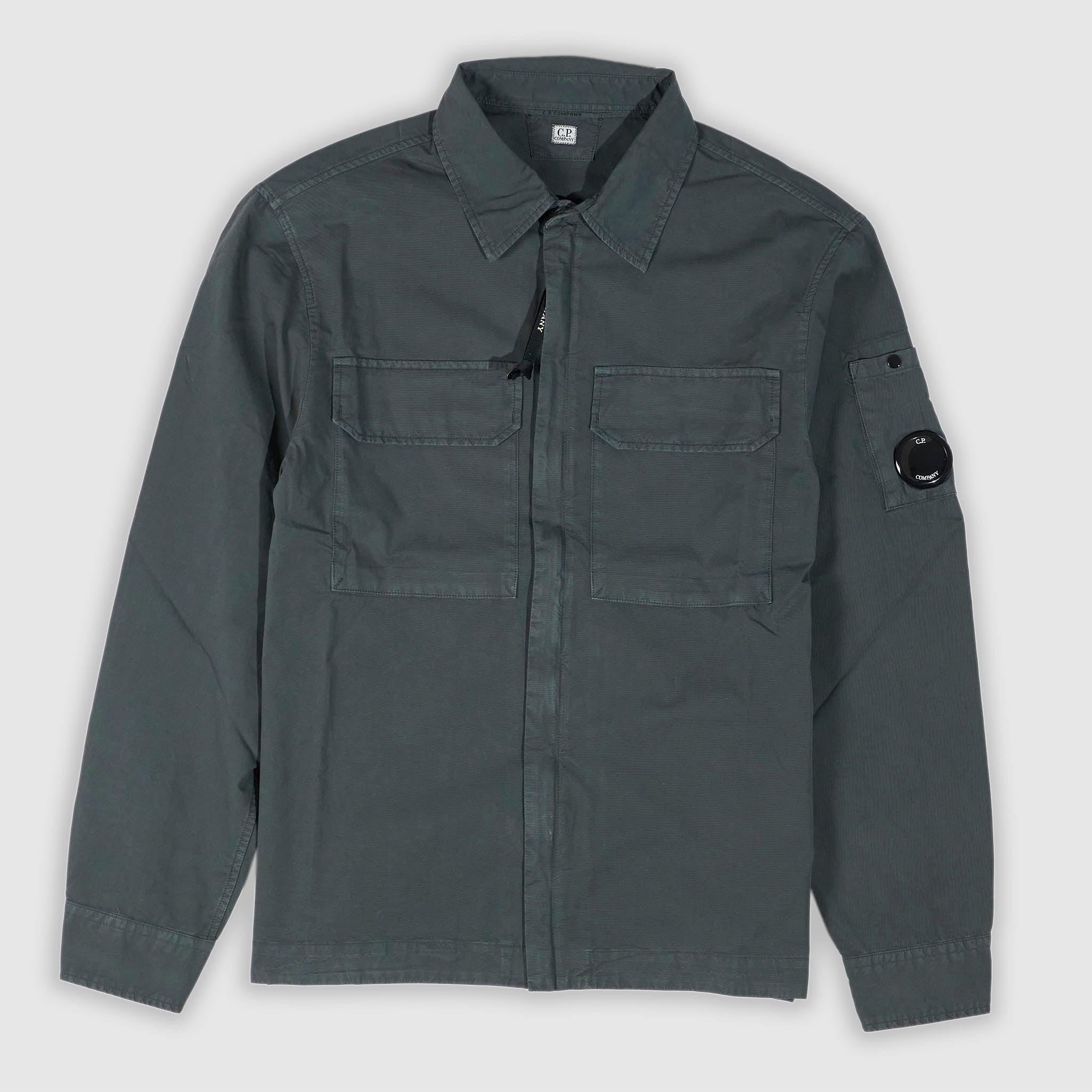 Zip Long Sleeve Overshirt