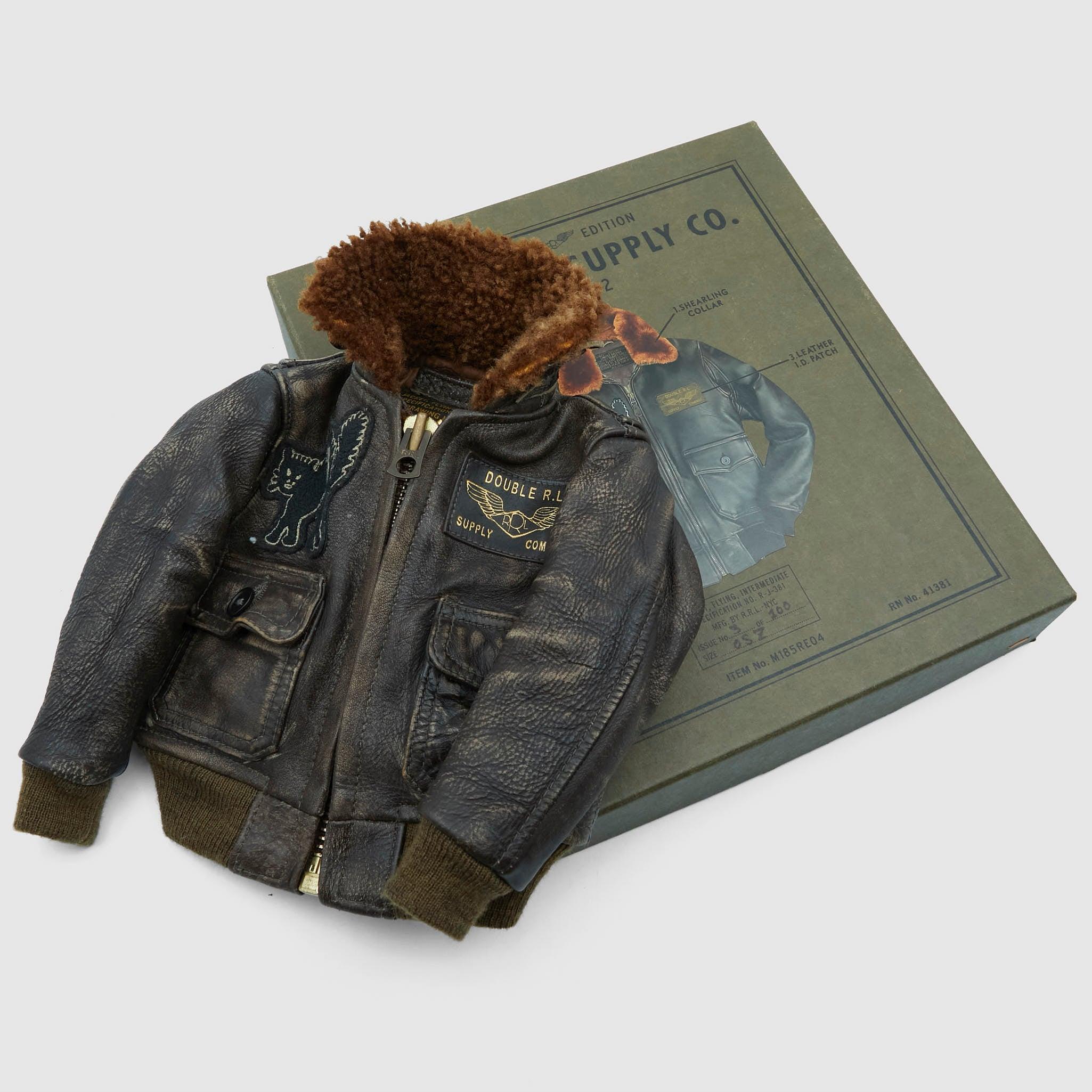 Collectible Salesman Sample Type A-2 Leather Bomber Jacket