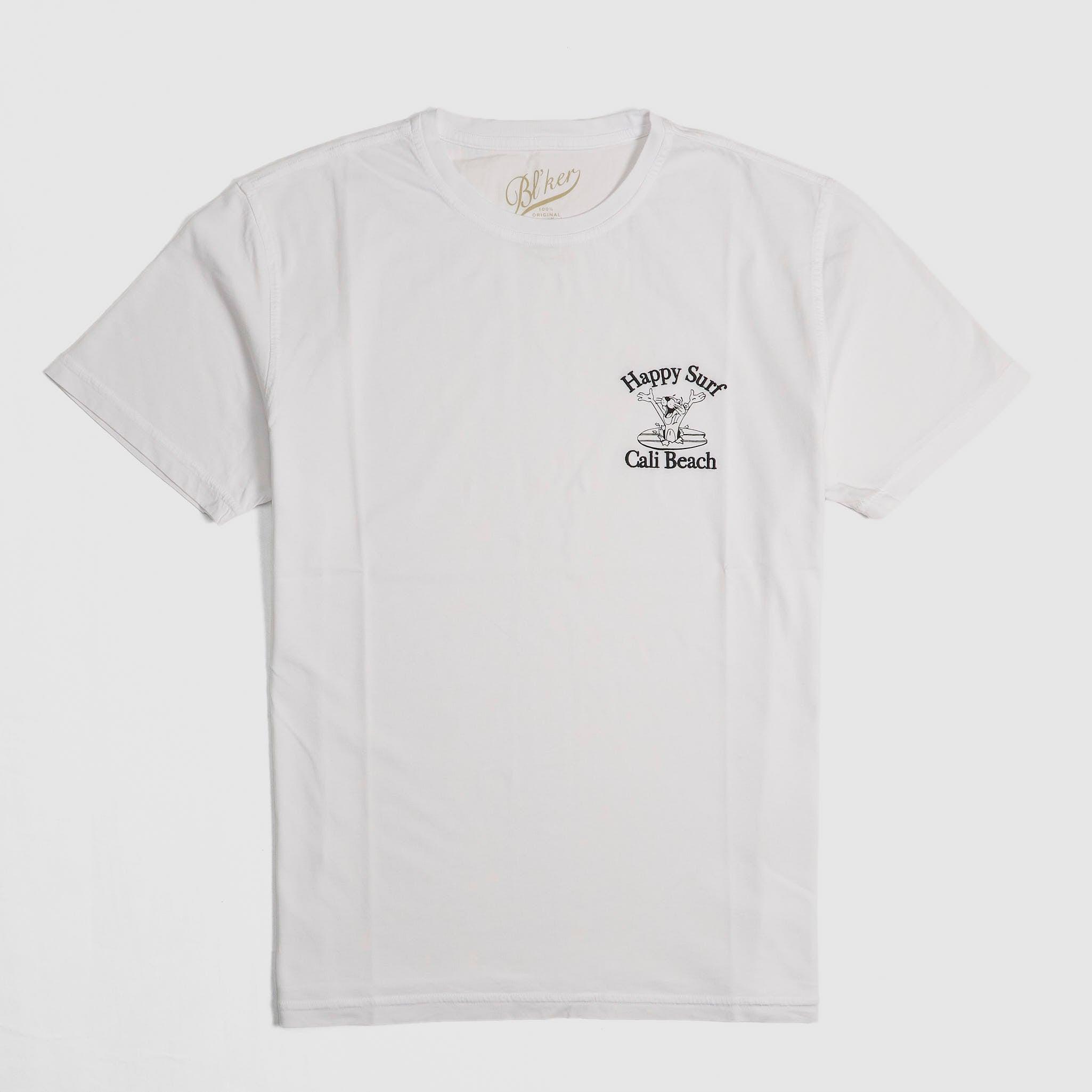 Short Sleeve Crew Neck Cali Beach T-Shirt