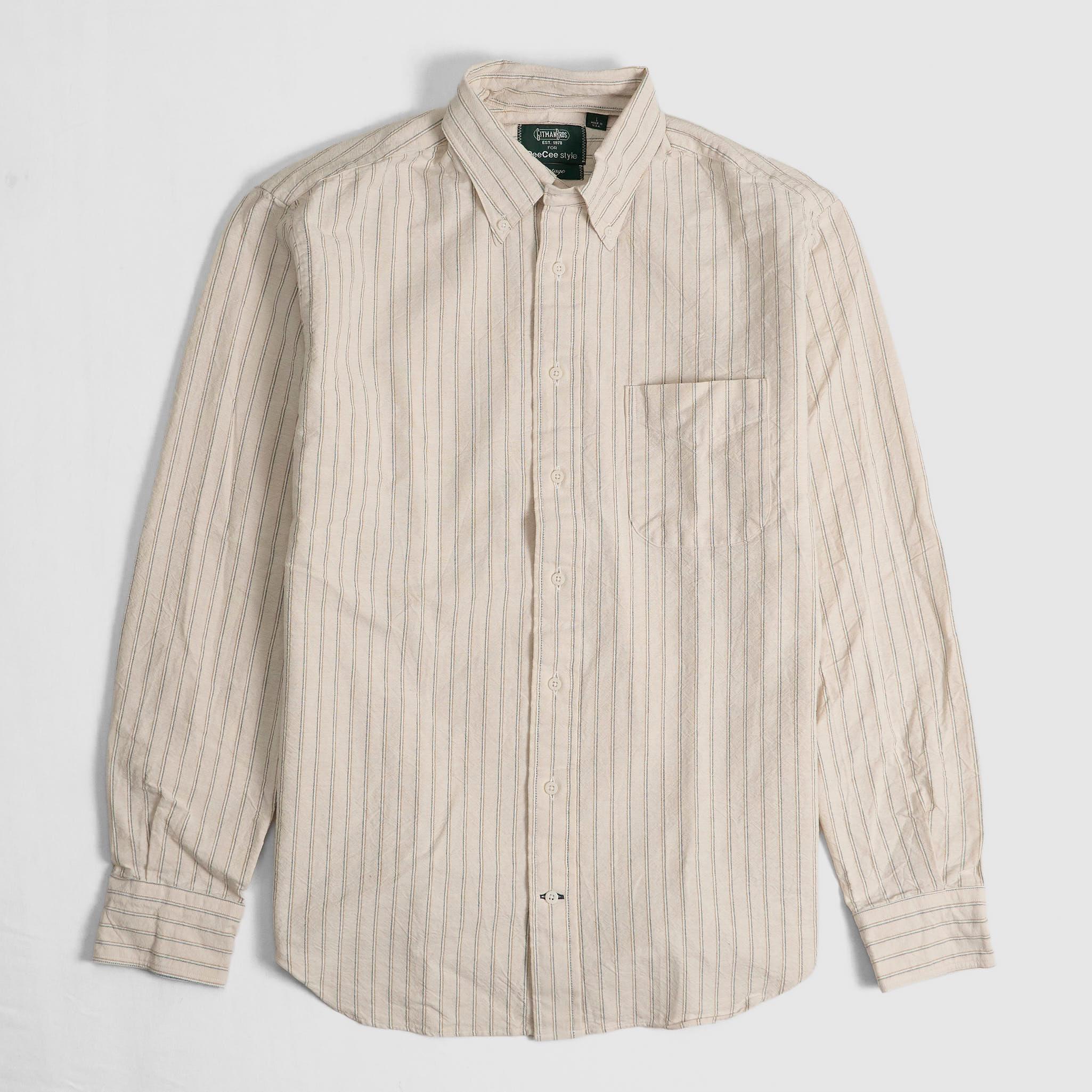 Double Stripe Button Down Shirt
