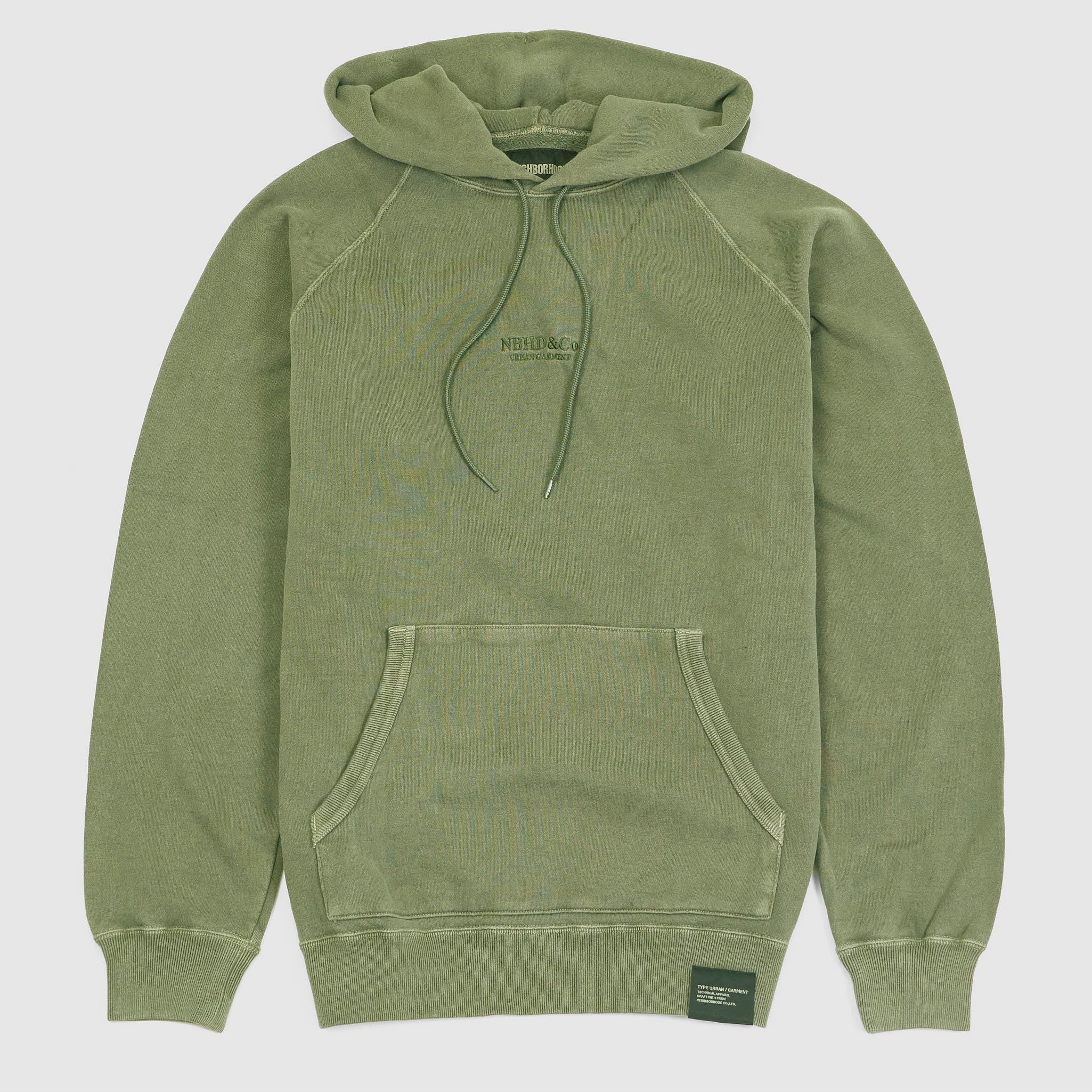 Embroidered Stone Washed Hoodie