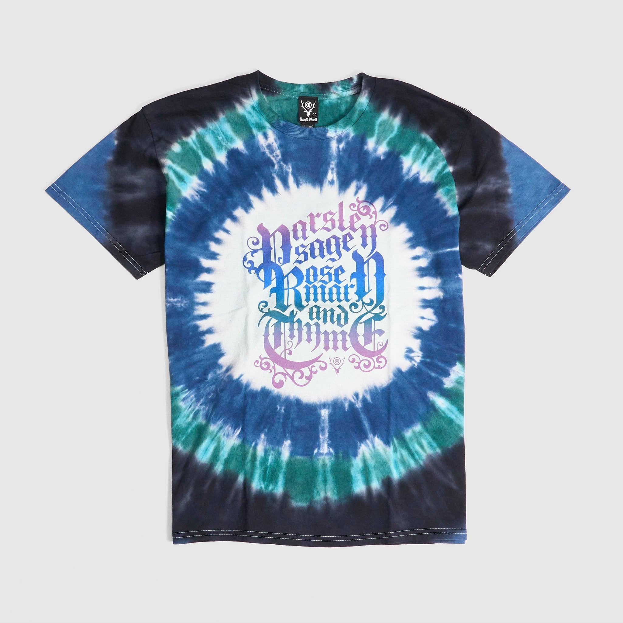 Tie-Dye Short Sleeve Crew Neck T-Shirt