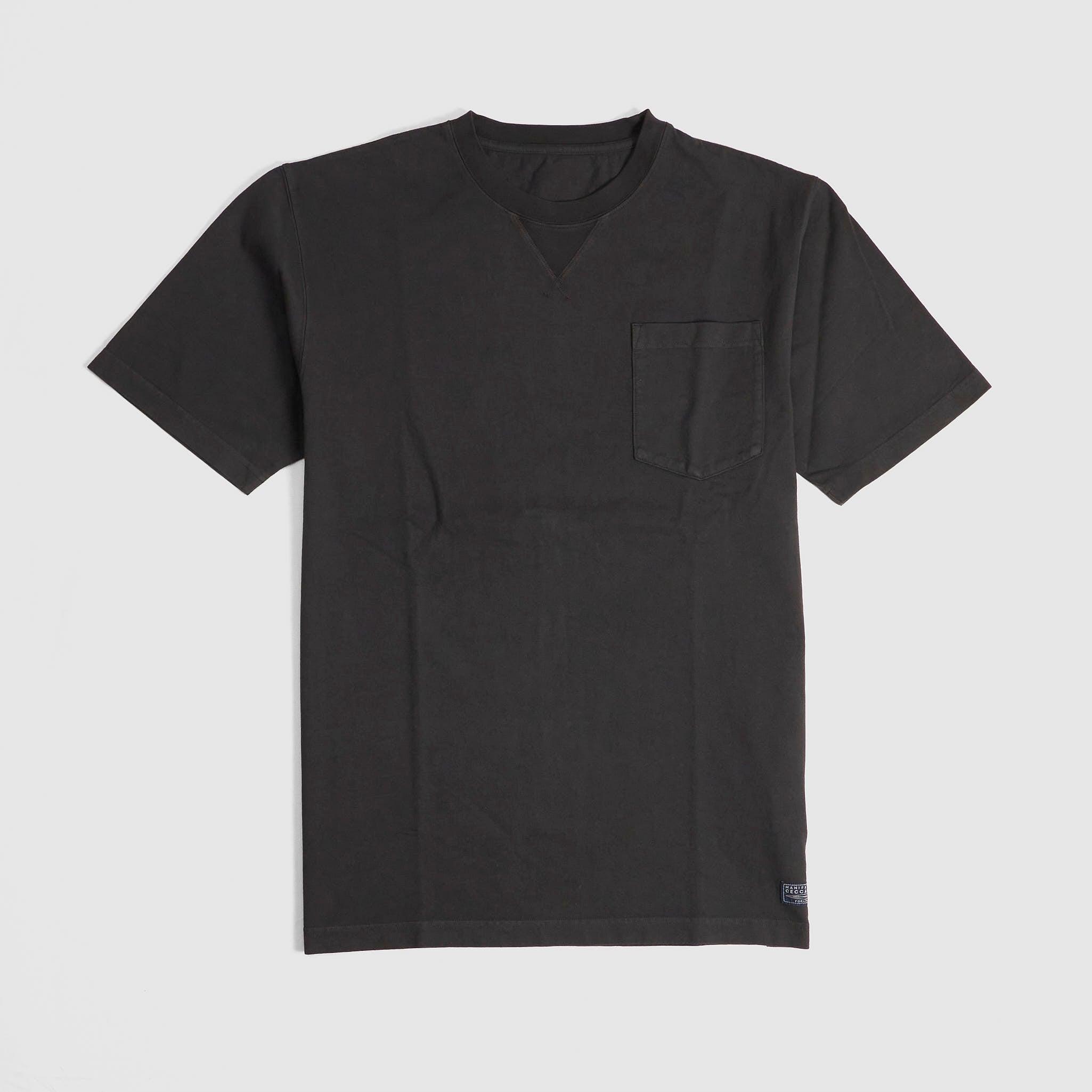 Pocket Crew Neck Short Sleeve T-Shirt