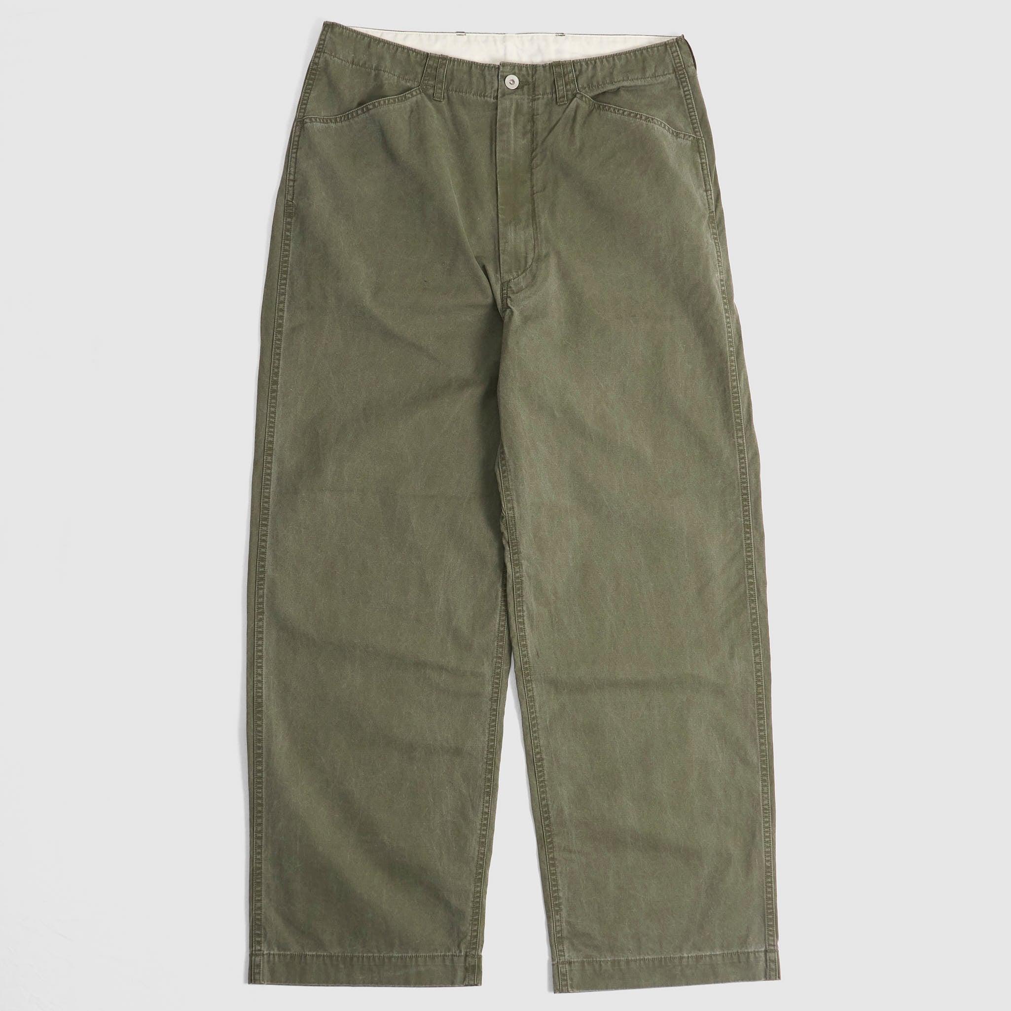 Wide Fitted Field Pants
