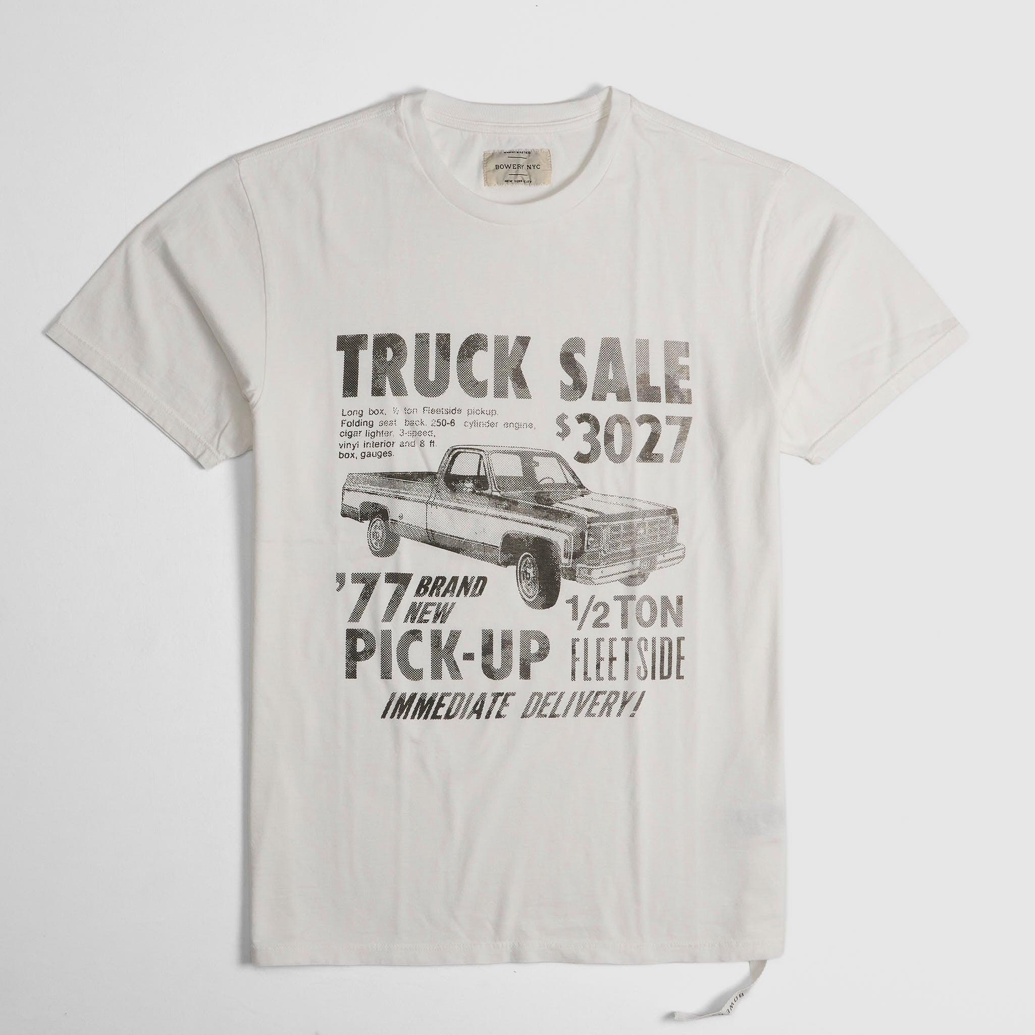 Crew Neck Truck Sale T-Shirt