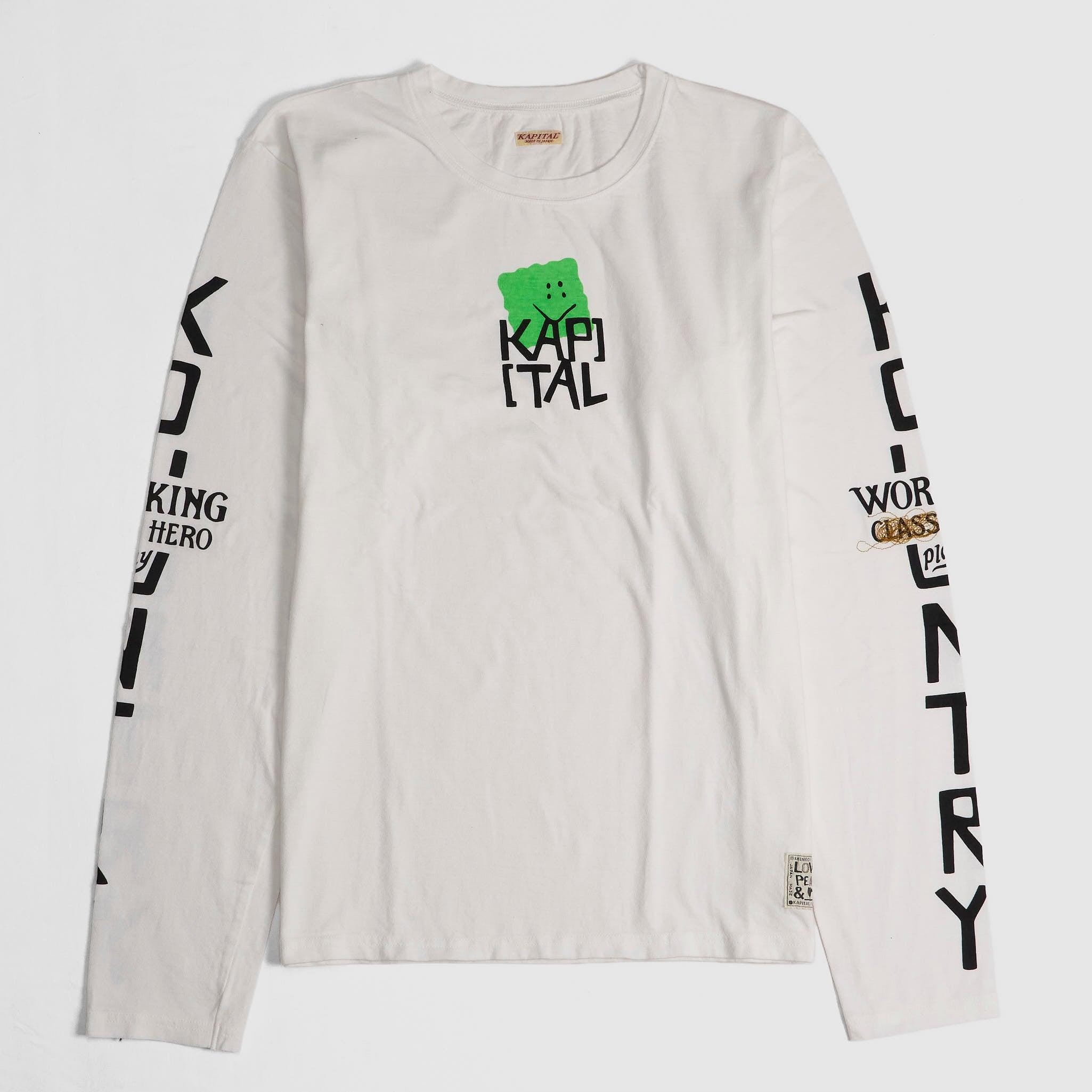Buster Peckish Kap Crew Neck Long Sleeve T-Shirt