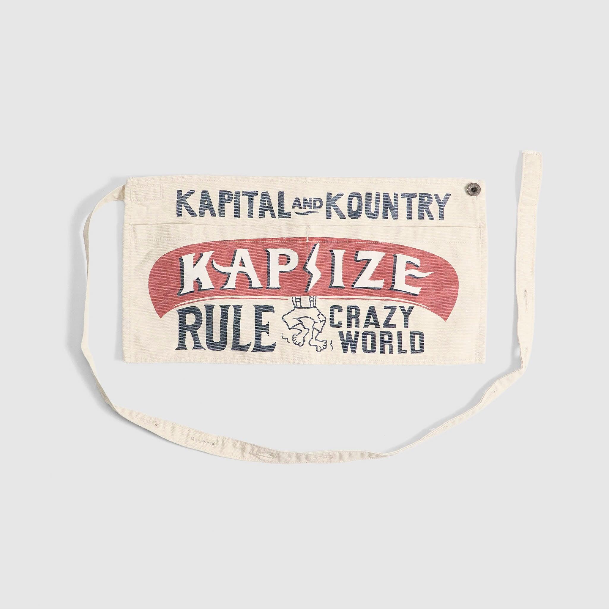 "Kapsize Rules" Short Canvas Apron
